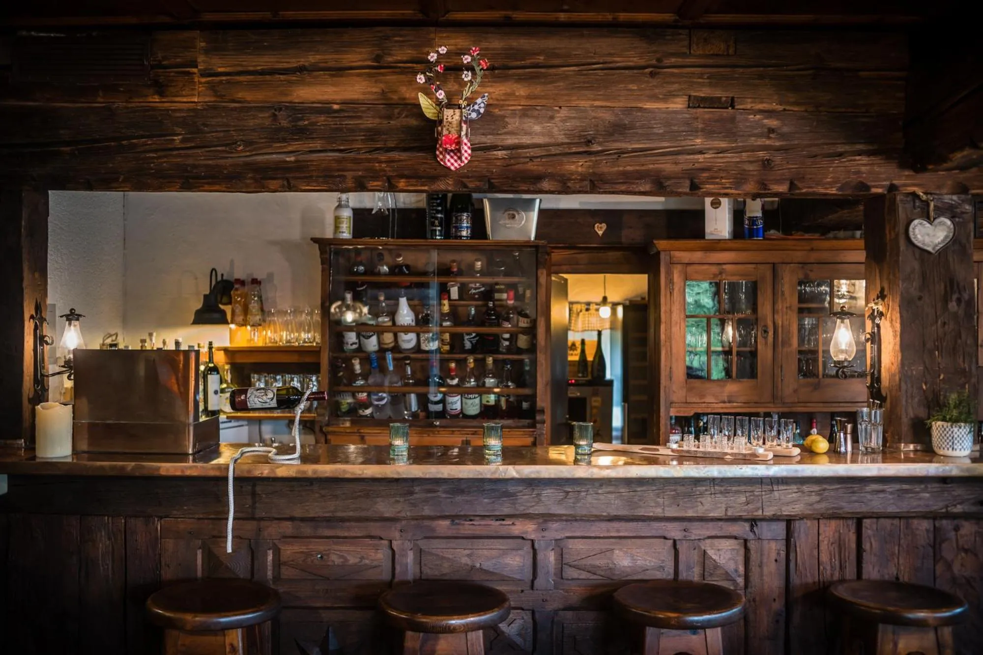 Lounge or bar in Das Halali - dein kleines Hotel an der Zugspitze