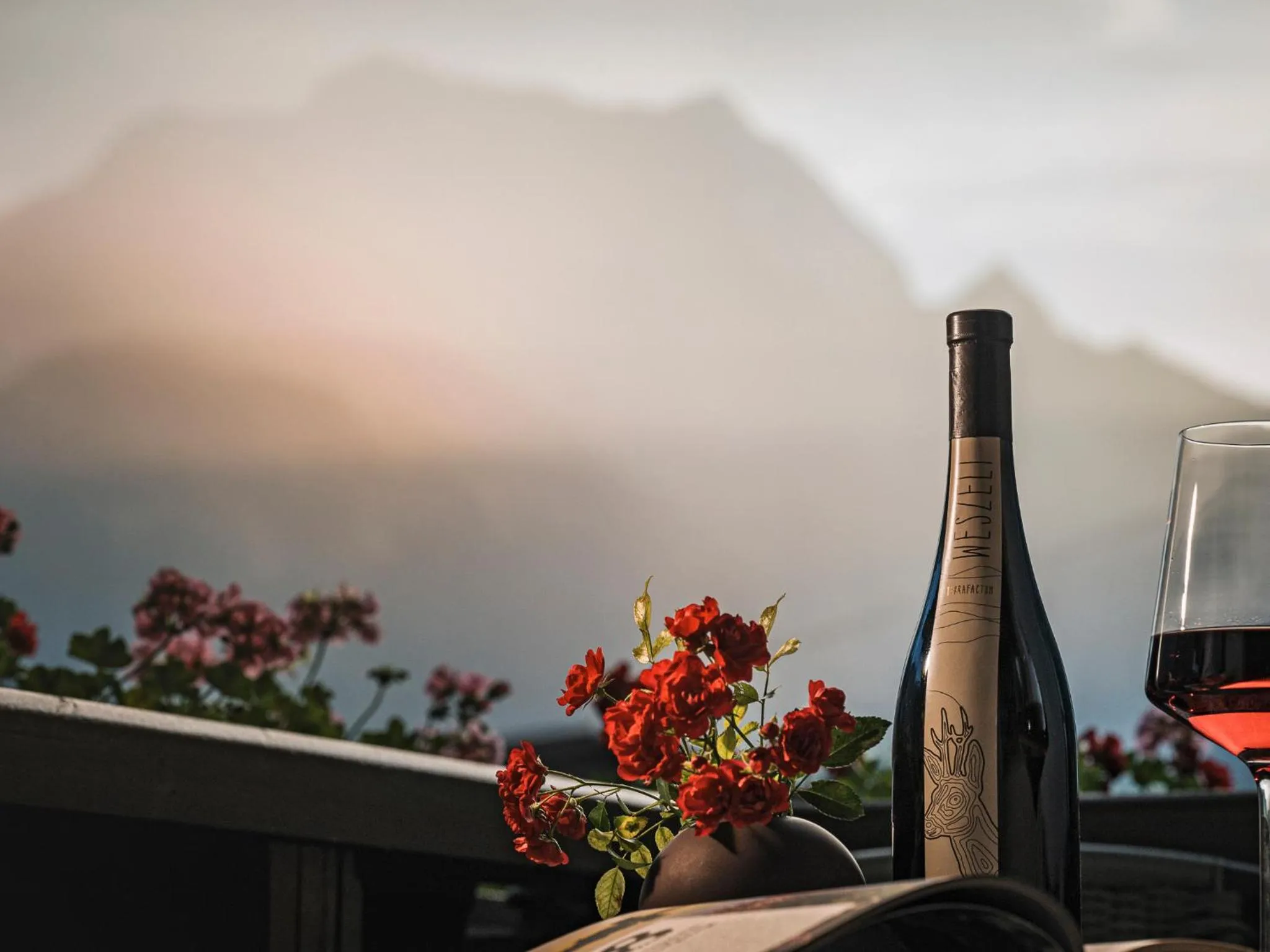 Natural landscape in Apparthotel "Landhaus Veronika"