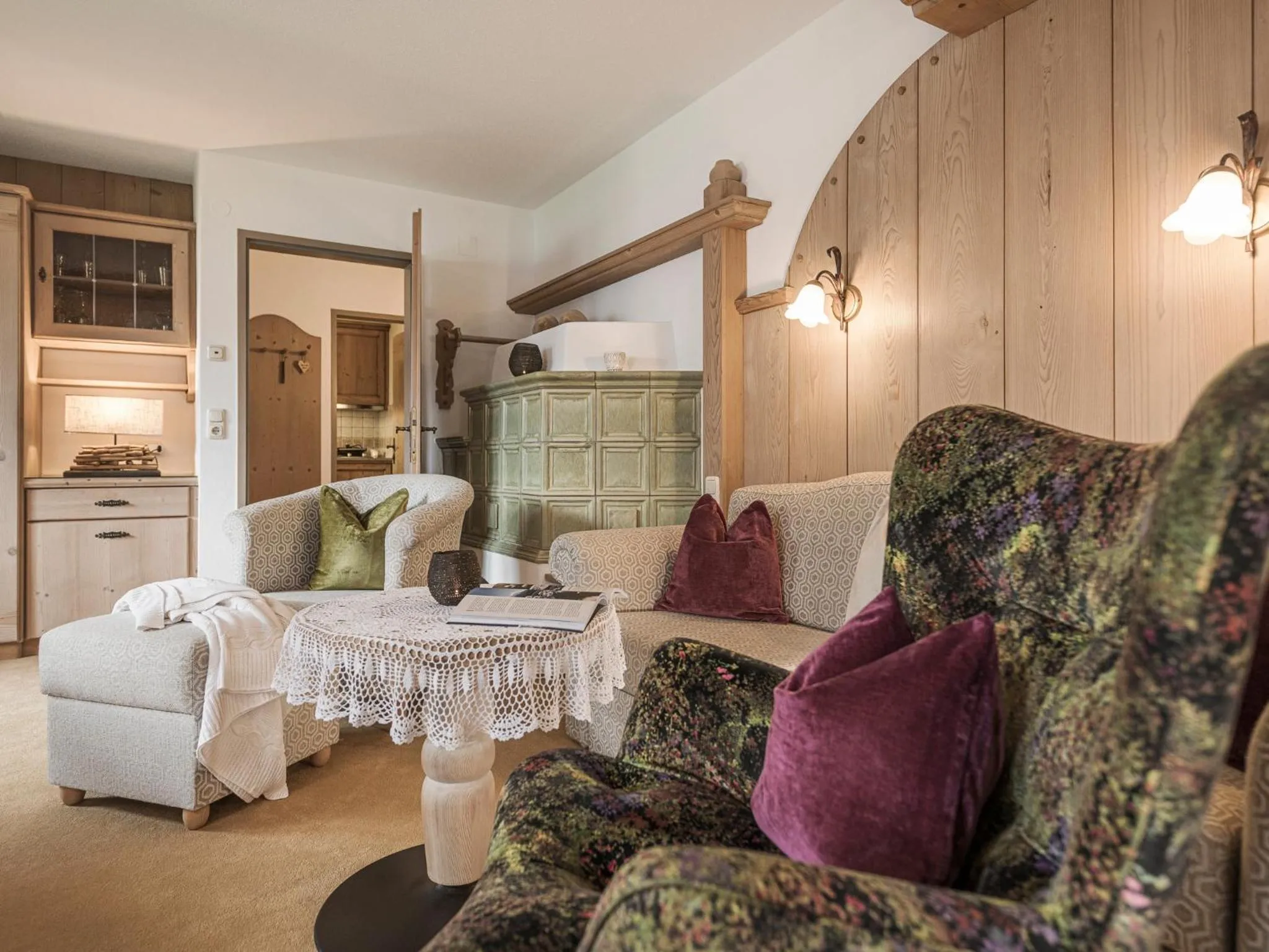 Living room in Apparthotel "Landhaus Veronika"