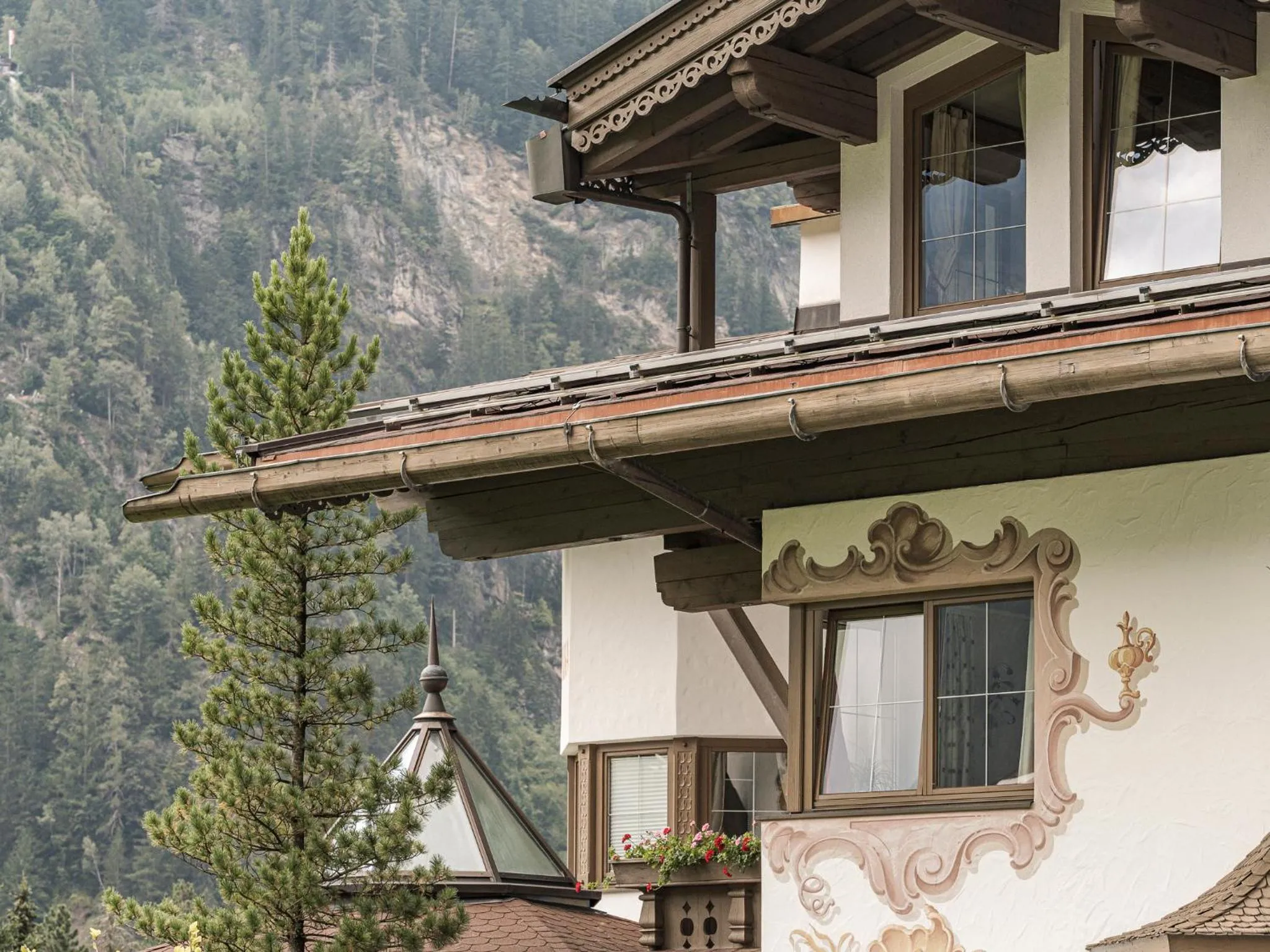 Property building in Apparthotel "Landhaus Veronika"