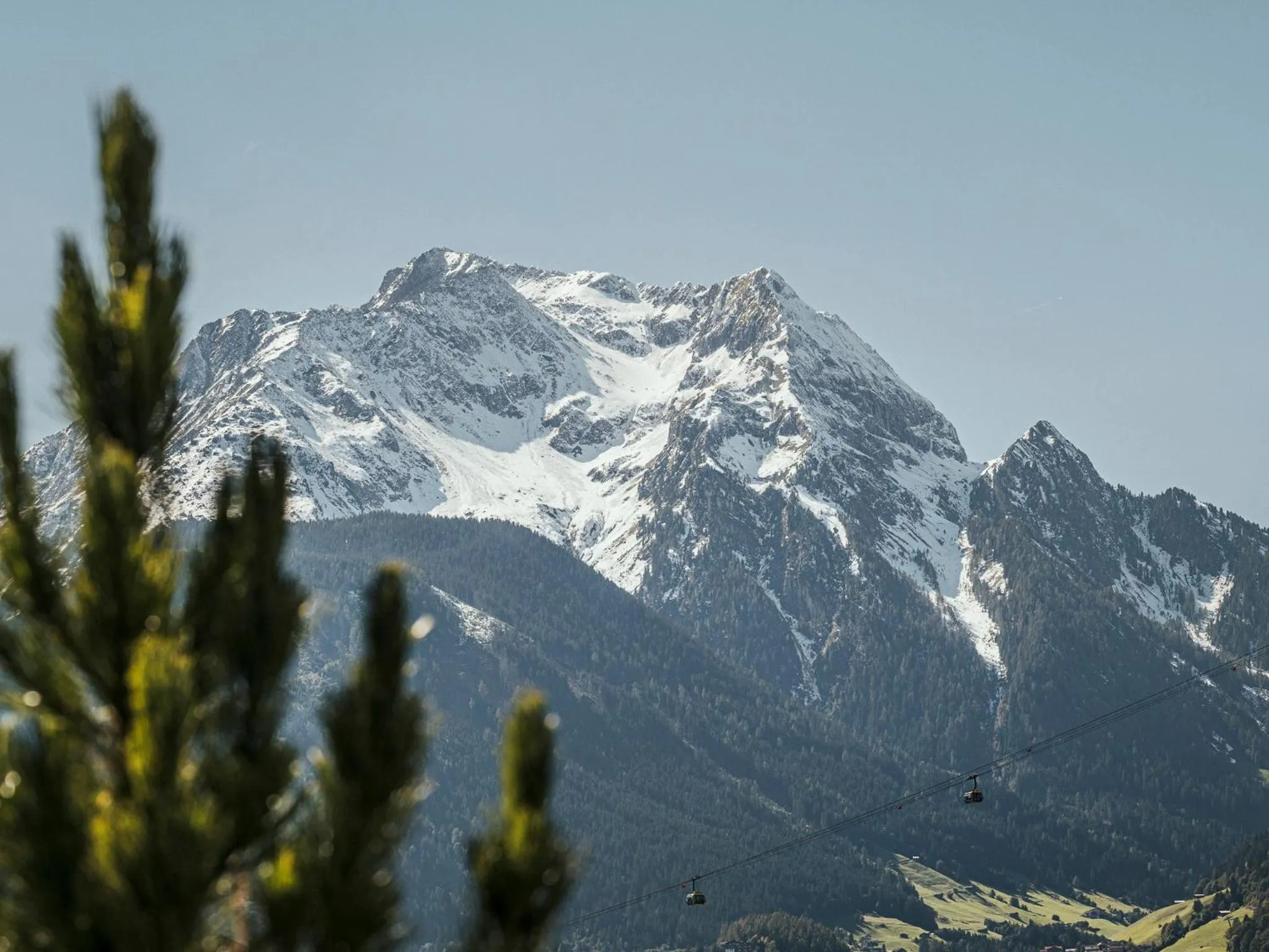 Natural landscape in Apparthotel "Landhaus Veronika"