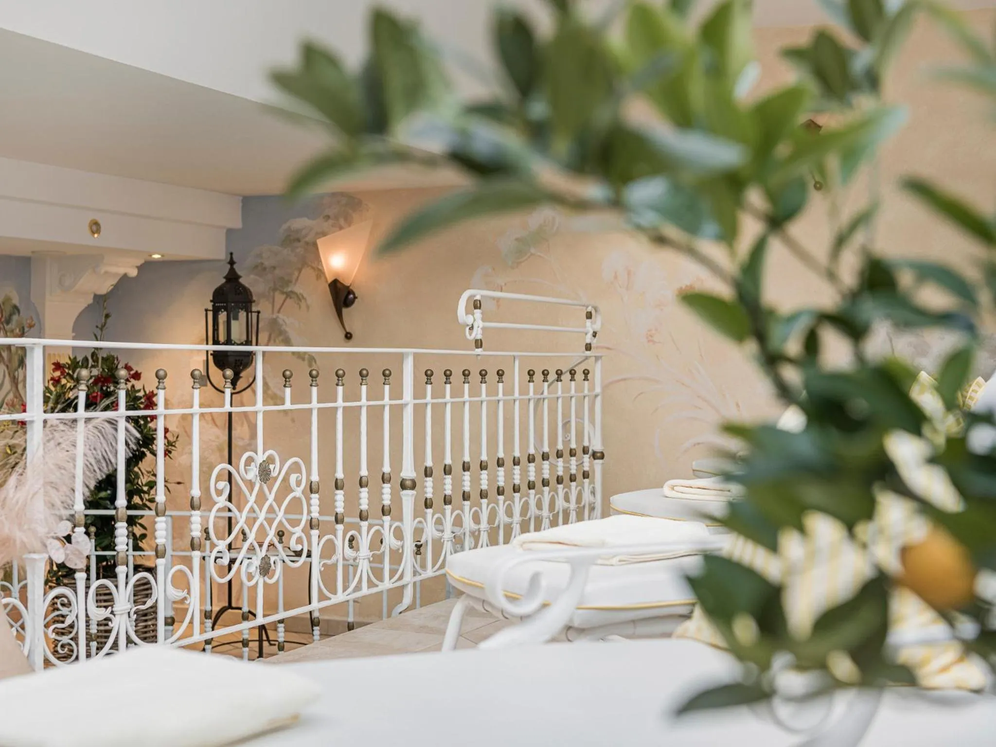 Spa and wellness centre/facilities in Apparthotel "Landhaus Veronika"