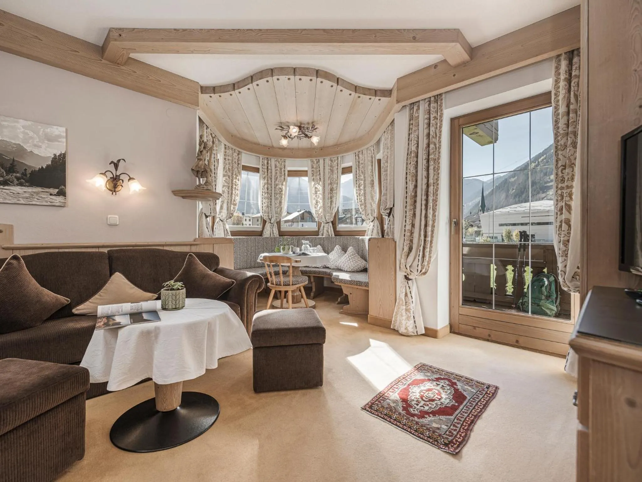 Living room in Apparthotel "Landhaus Veronika"