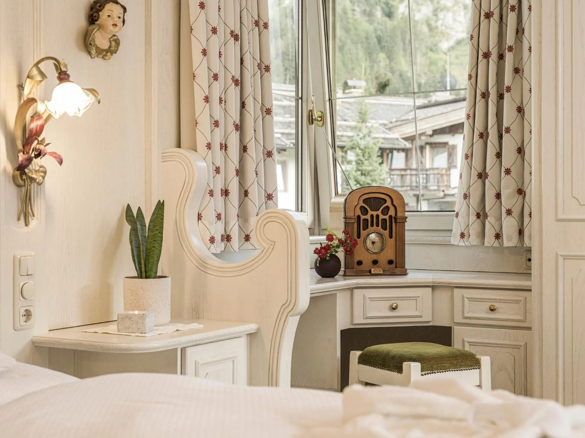 Bedroom, Bed in Apparthotel "Landhaus Veronika"