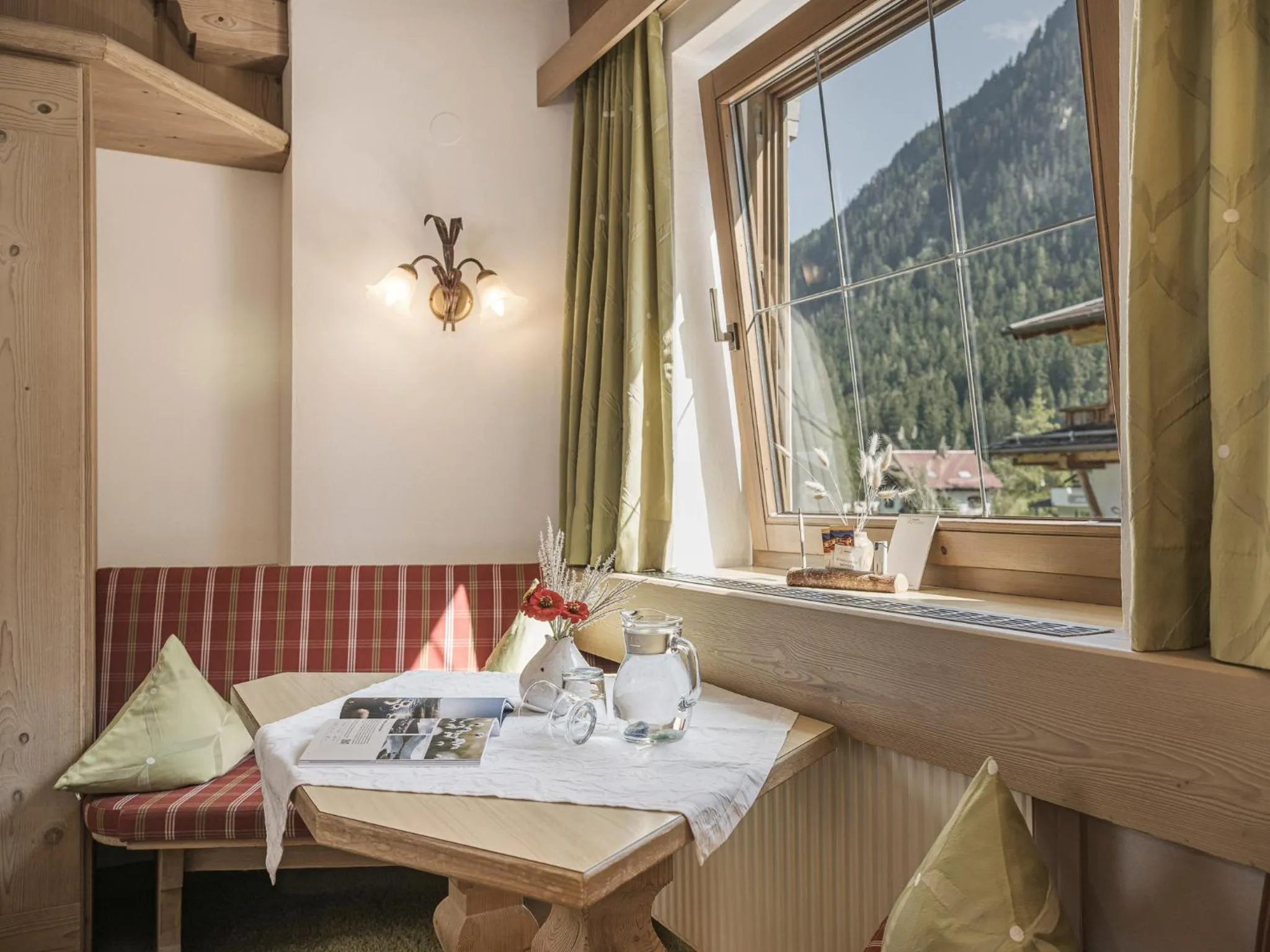Dining area in Apparthotel "Landhaus Veronika"
