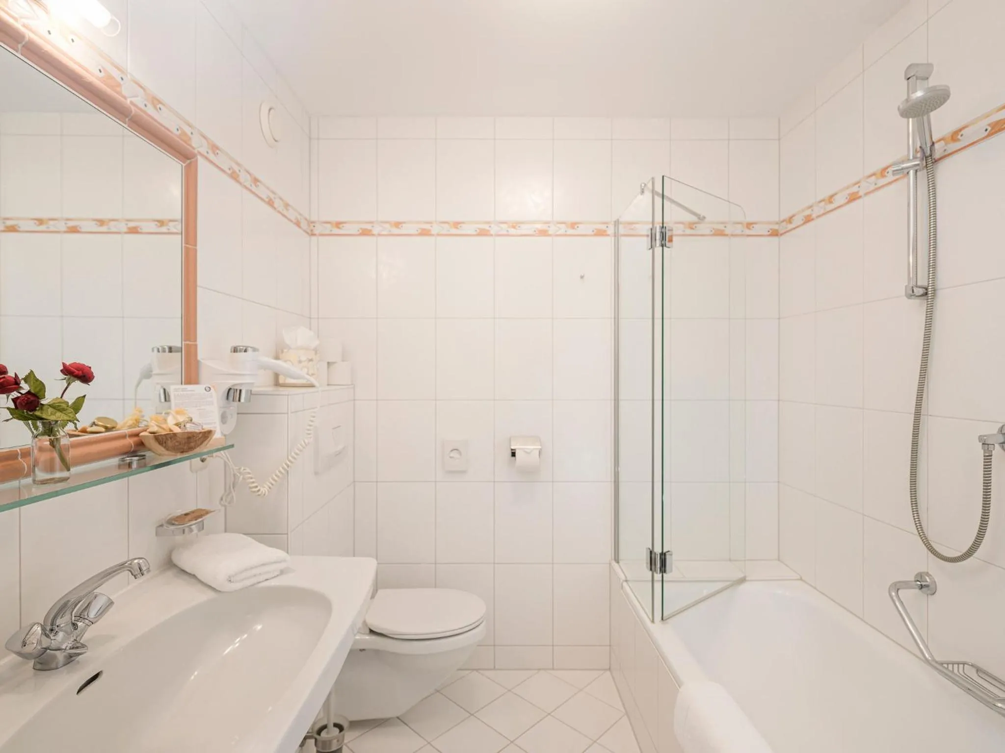 Bathroom in Apparthotel "Landhaus Veronika"