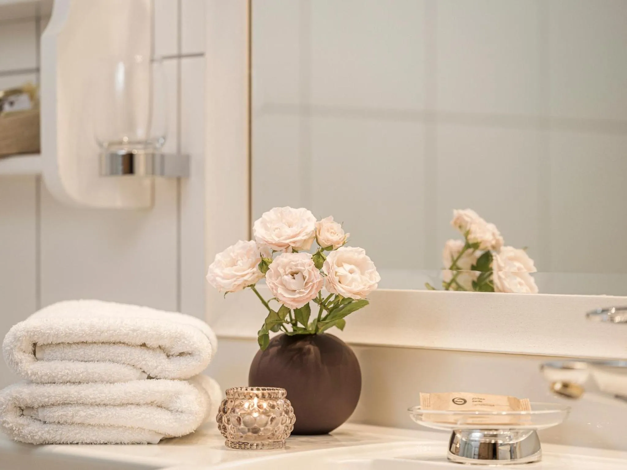 Bathroom in Apparthotel "Landhaus Veronika"