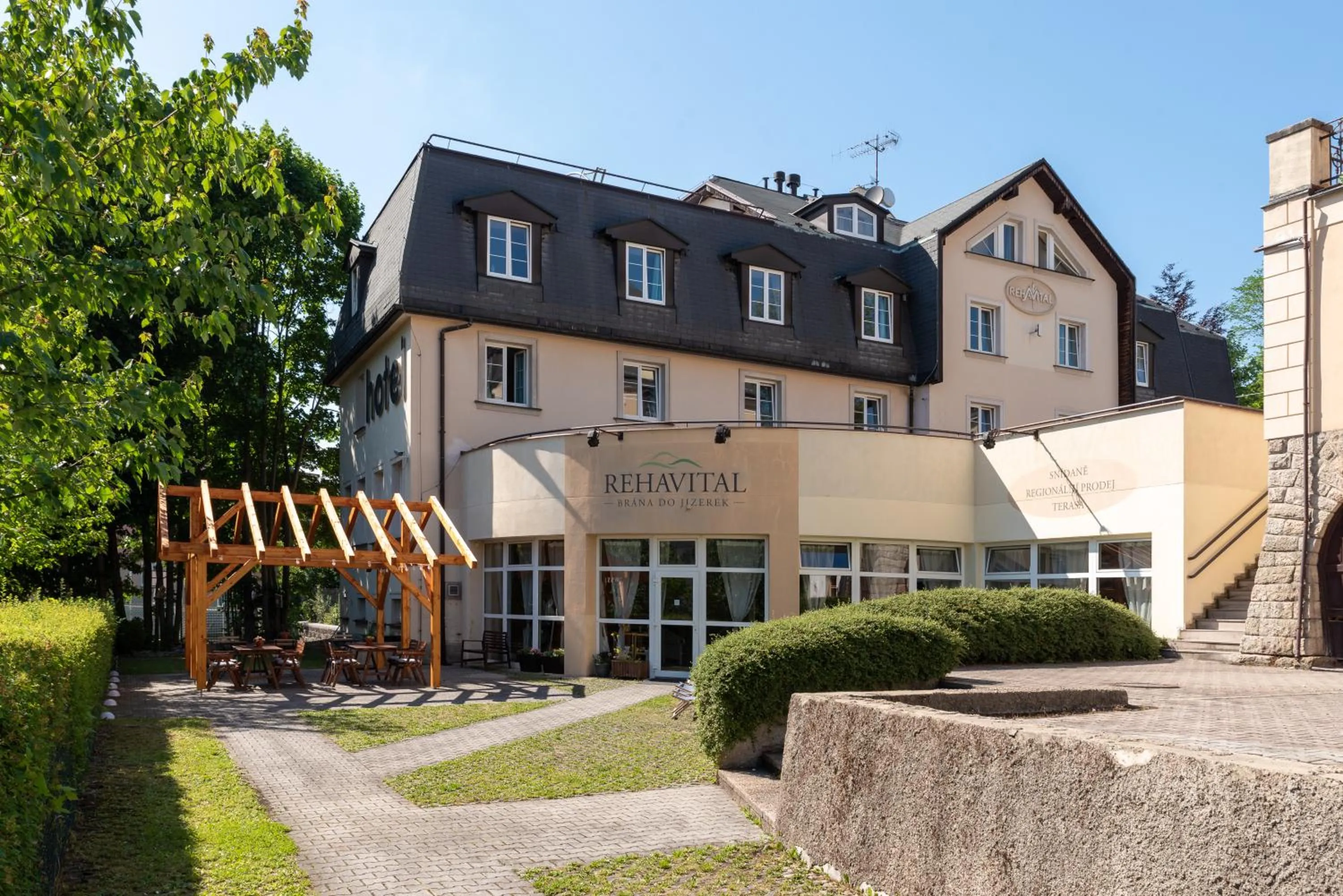 Property building in Hotel Rehavital