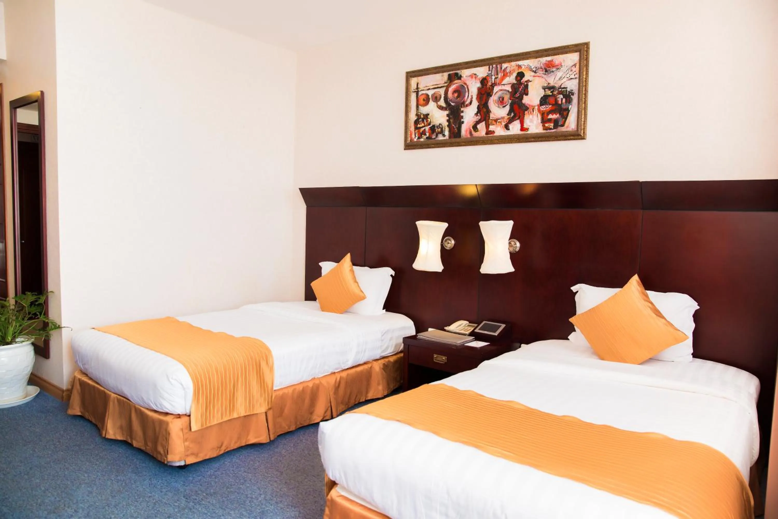 Bed in Dakruco Hotel