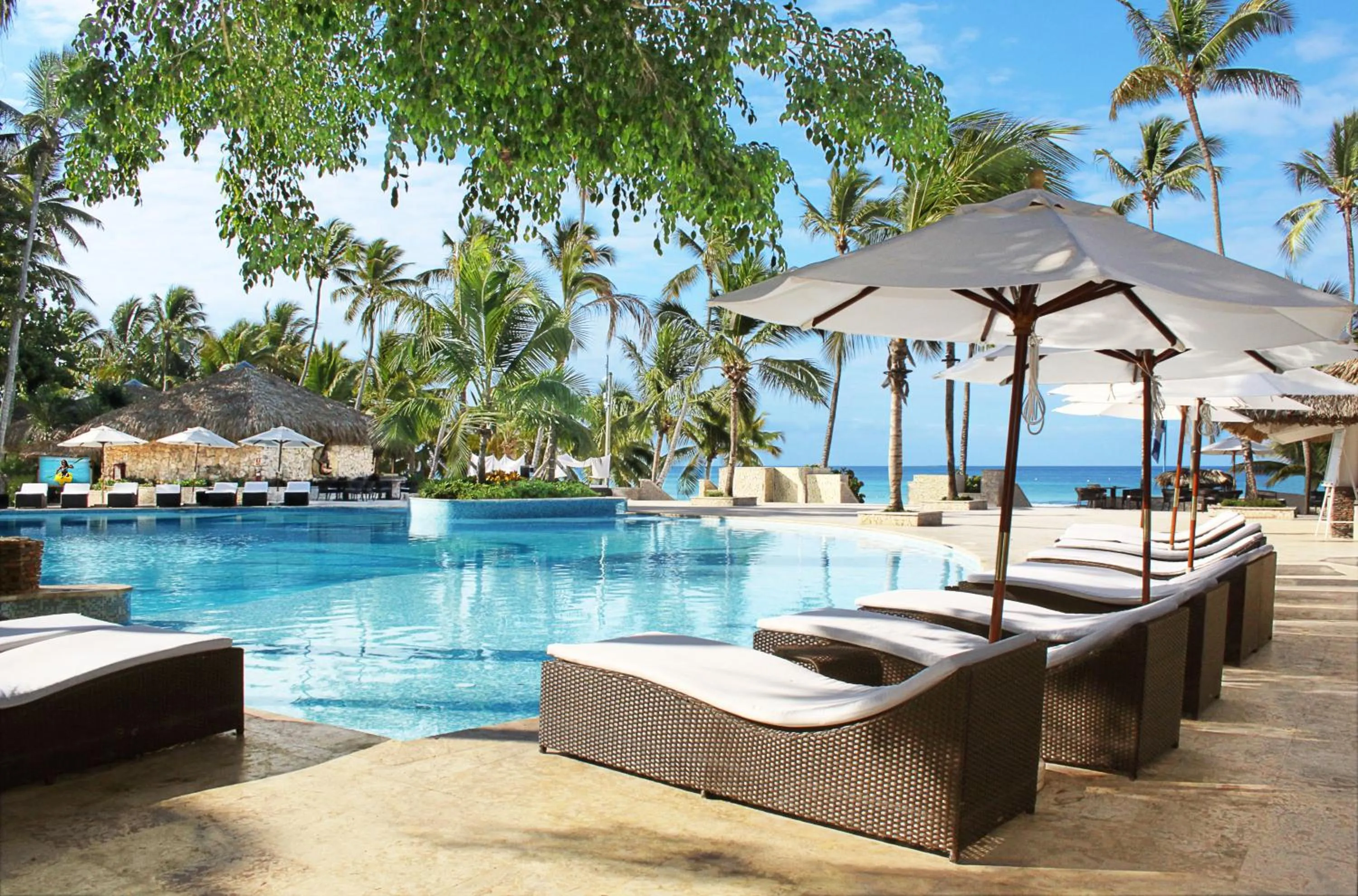 Swimming pool in Viva Dominicus Beach by Wyndham, A Trademark All Inclusive