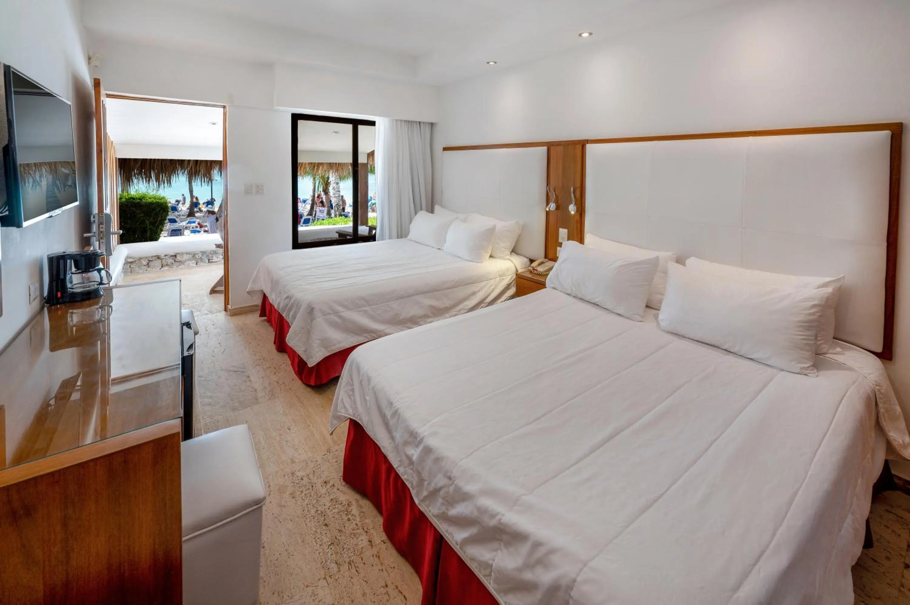 Bedroom, Bed in Viva Dominicus Beach by Wyndham, A Trademark All Inclusive