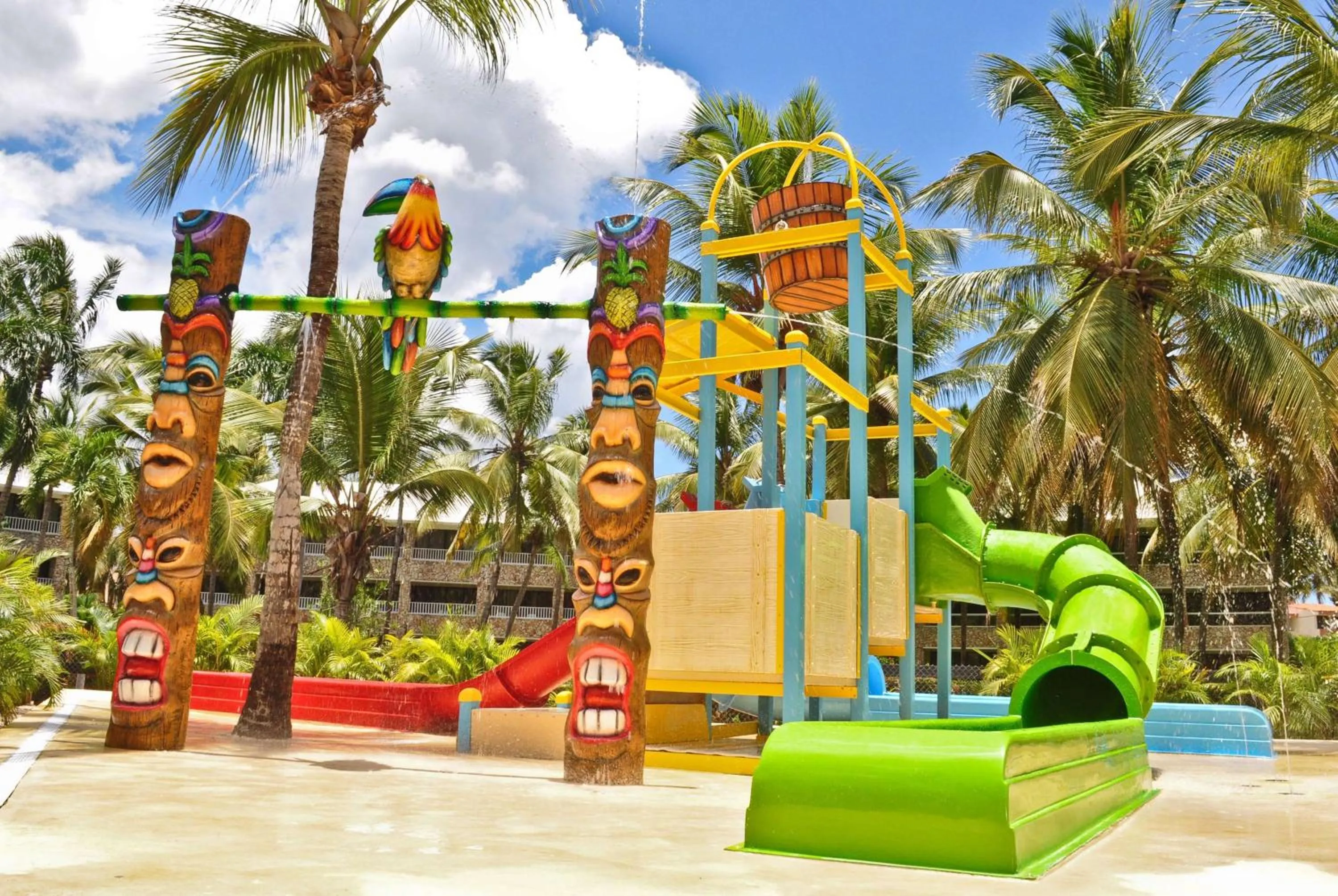 Children play ground in Viva Dominicus Beach by Wyndham, A Trademark All Inclusive