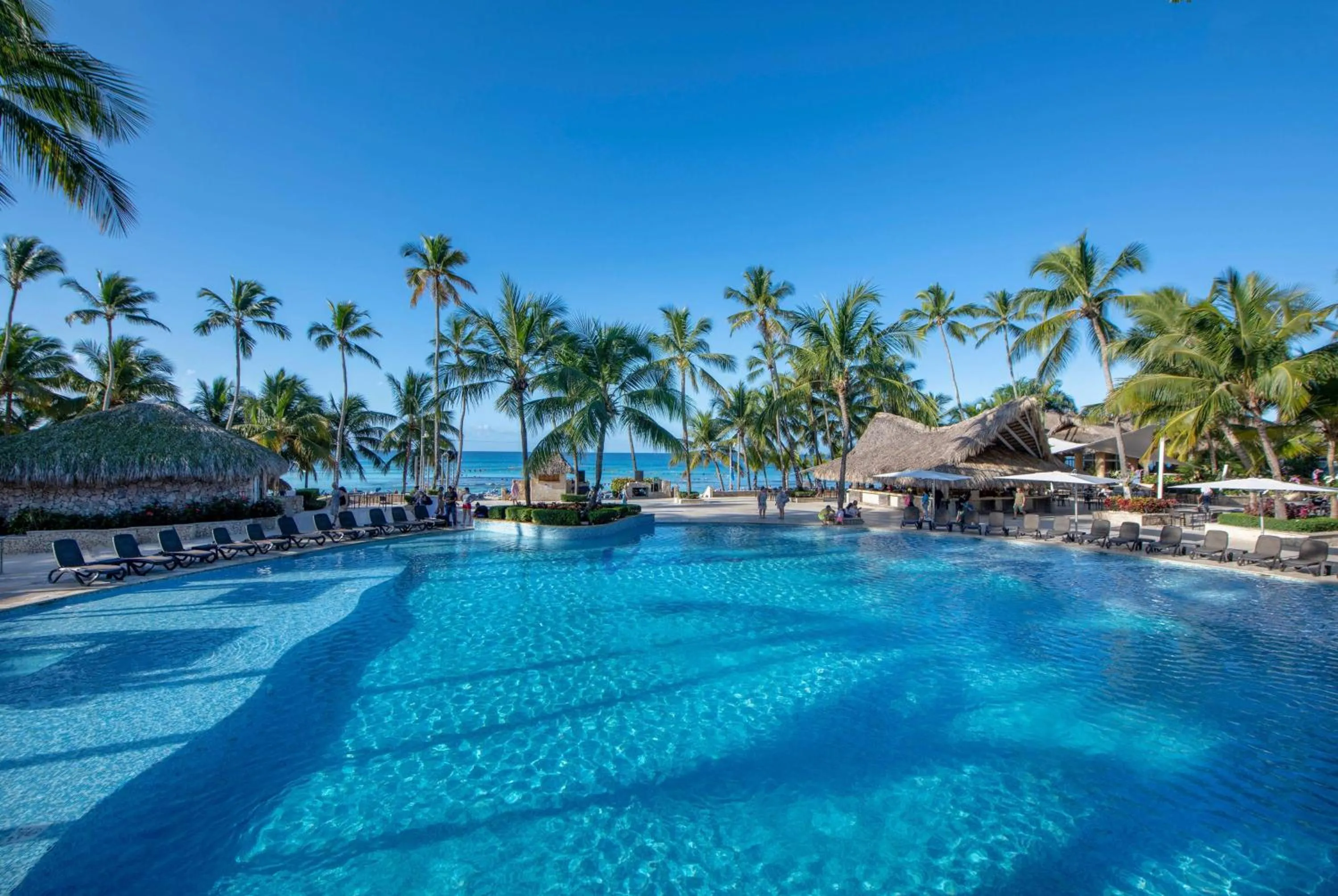Pool view in Viva Dominicus Beach by Wyndham, A Trademark All Inclusive