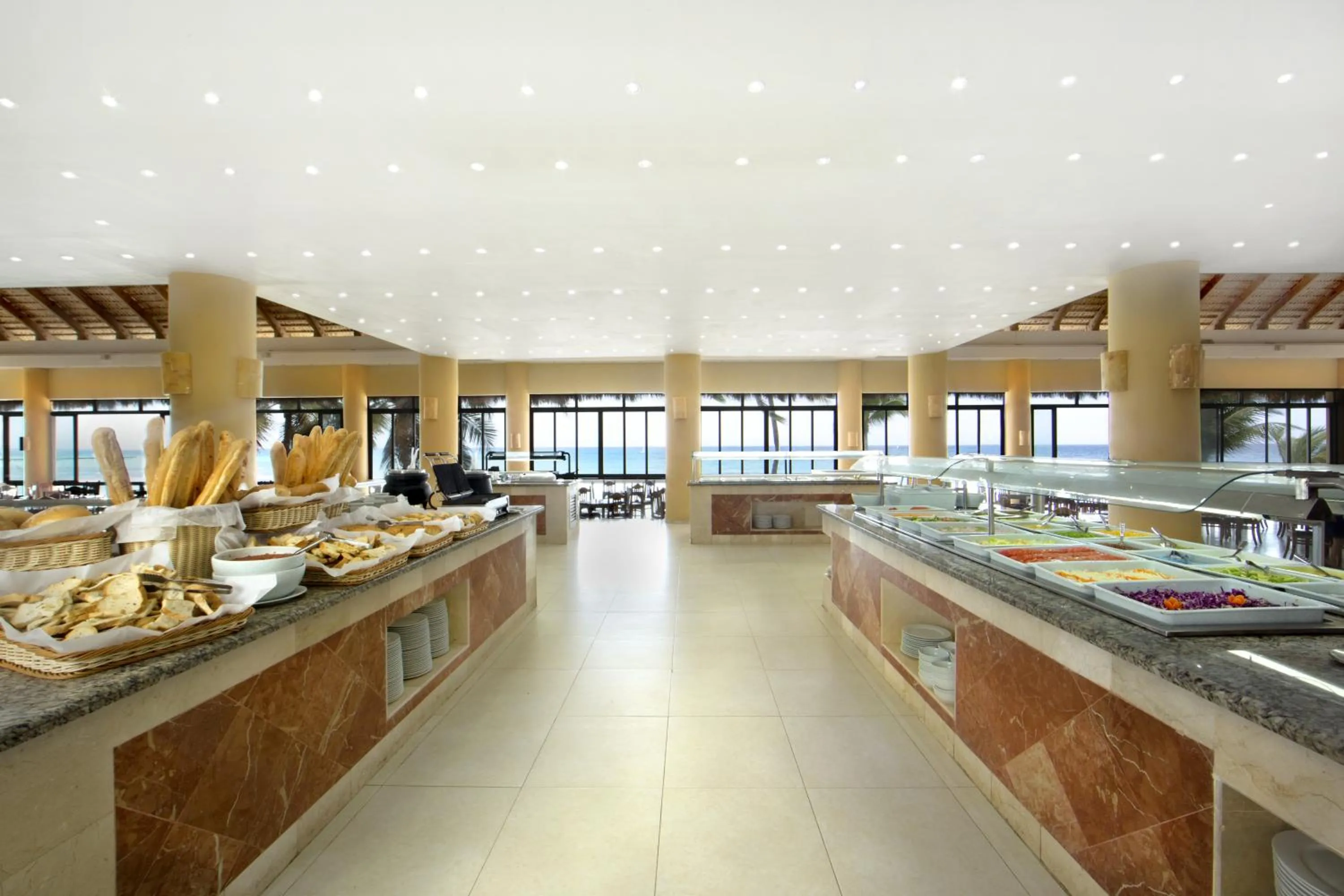 Food in Viva Dominicus Beach by Wyndham, A Trademark All Inclusive