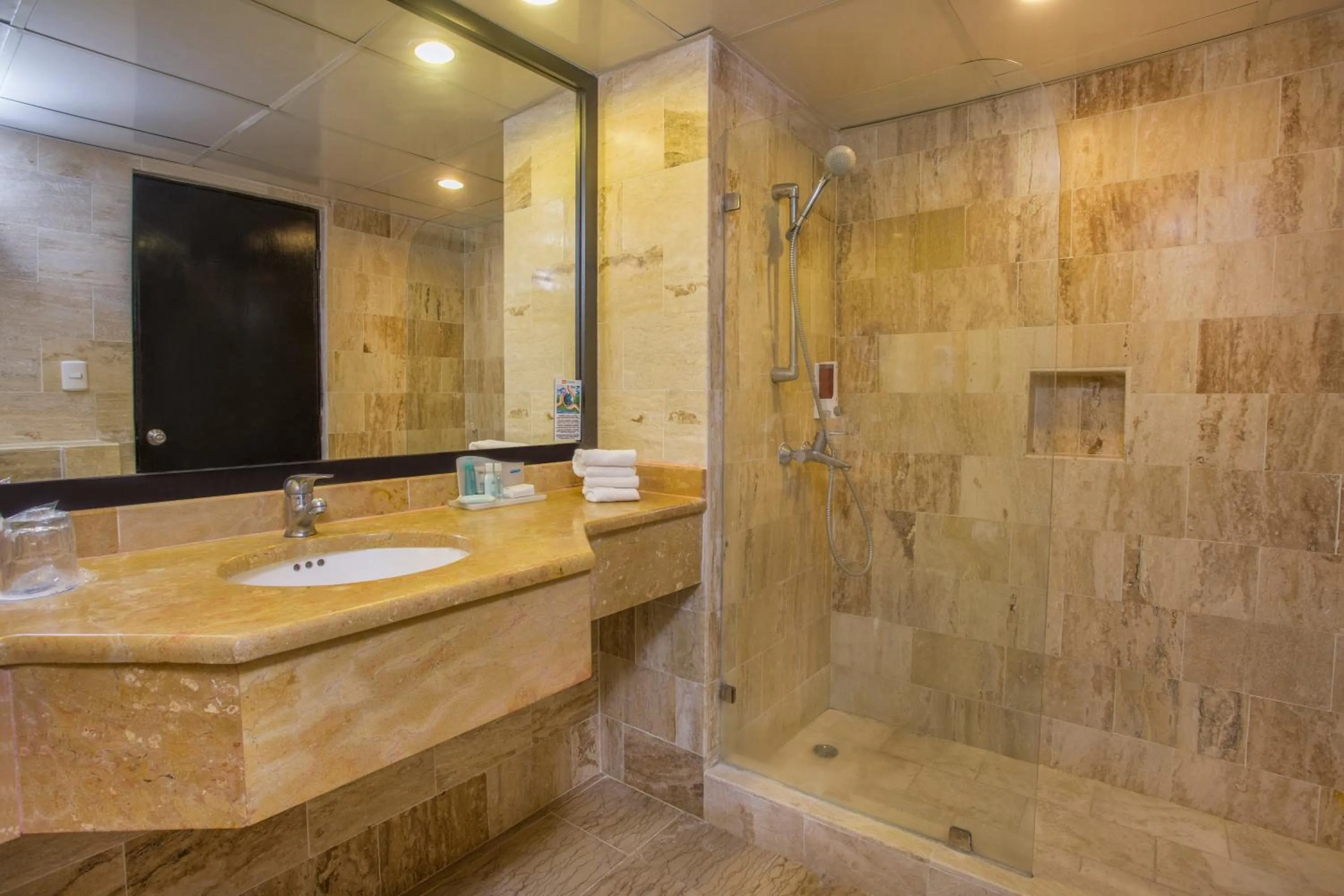Bathroom in Viva Dominicus Palace by Wyndham, A Trademark All Inclusive