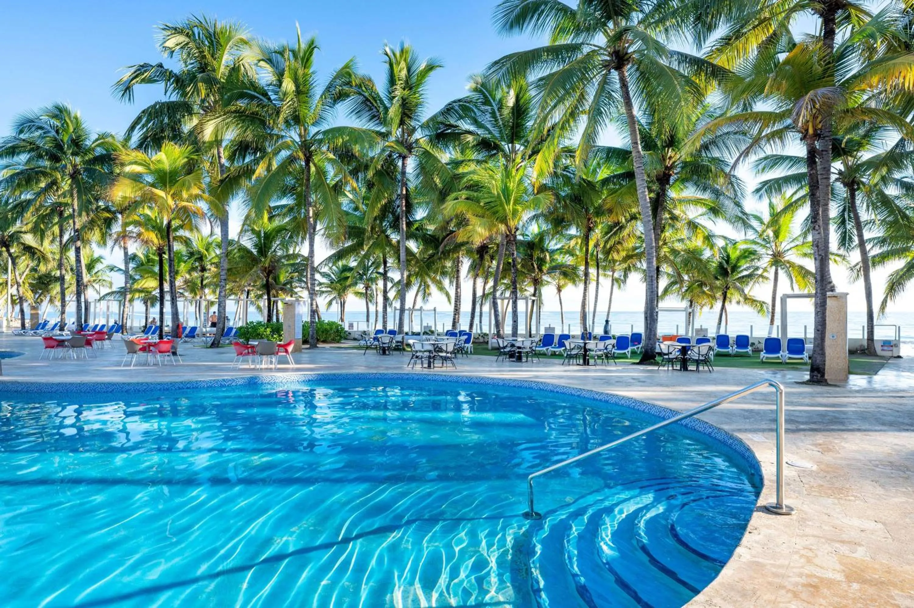 Pool view in Viva Tangerine by Wyndham, A Trademark All Inclusive