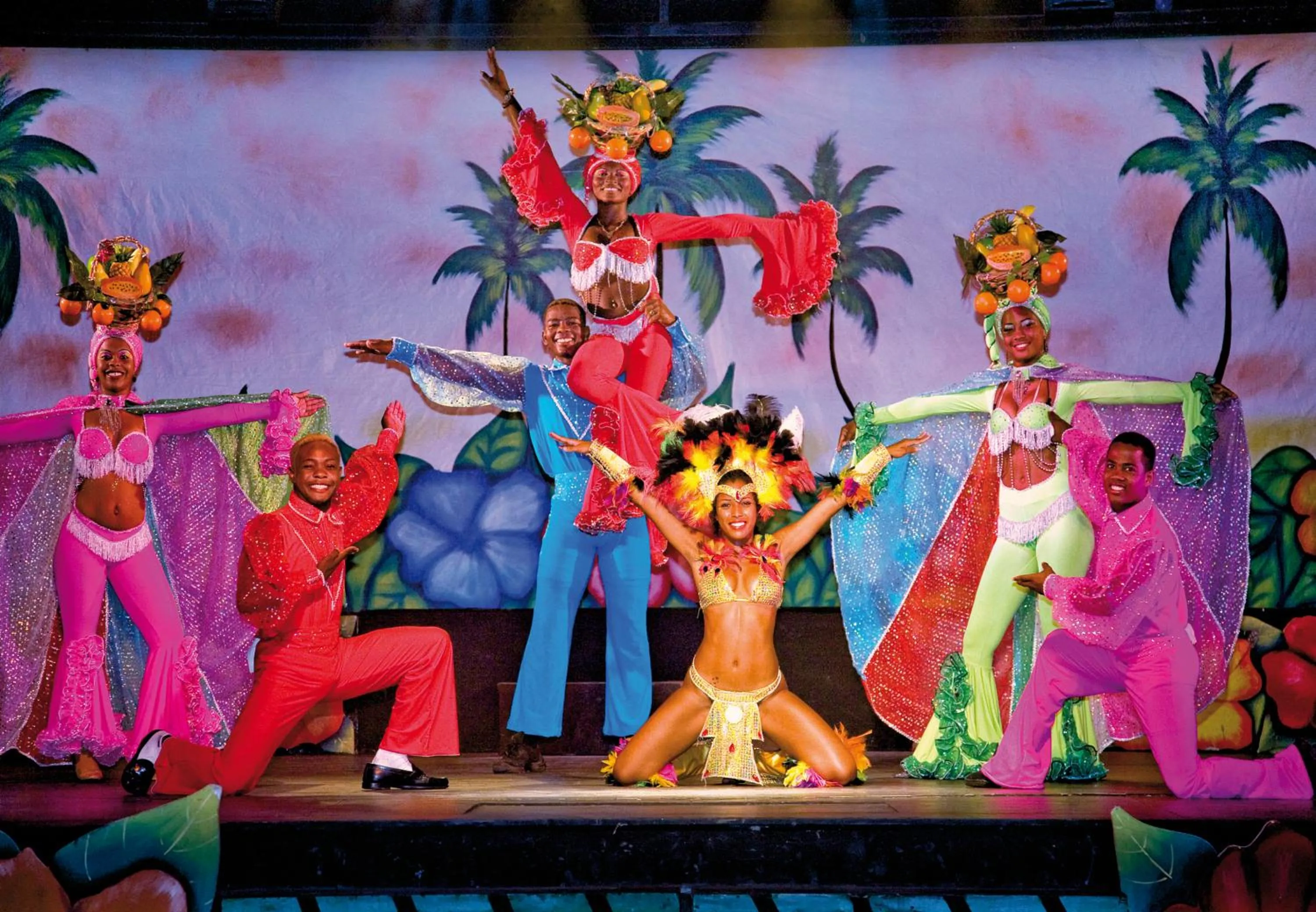 Evening entertainment in Viva Tangerine by Wyndham, A Trademark All Inclusive