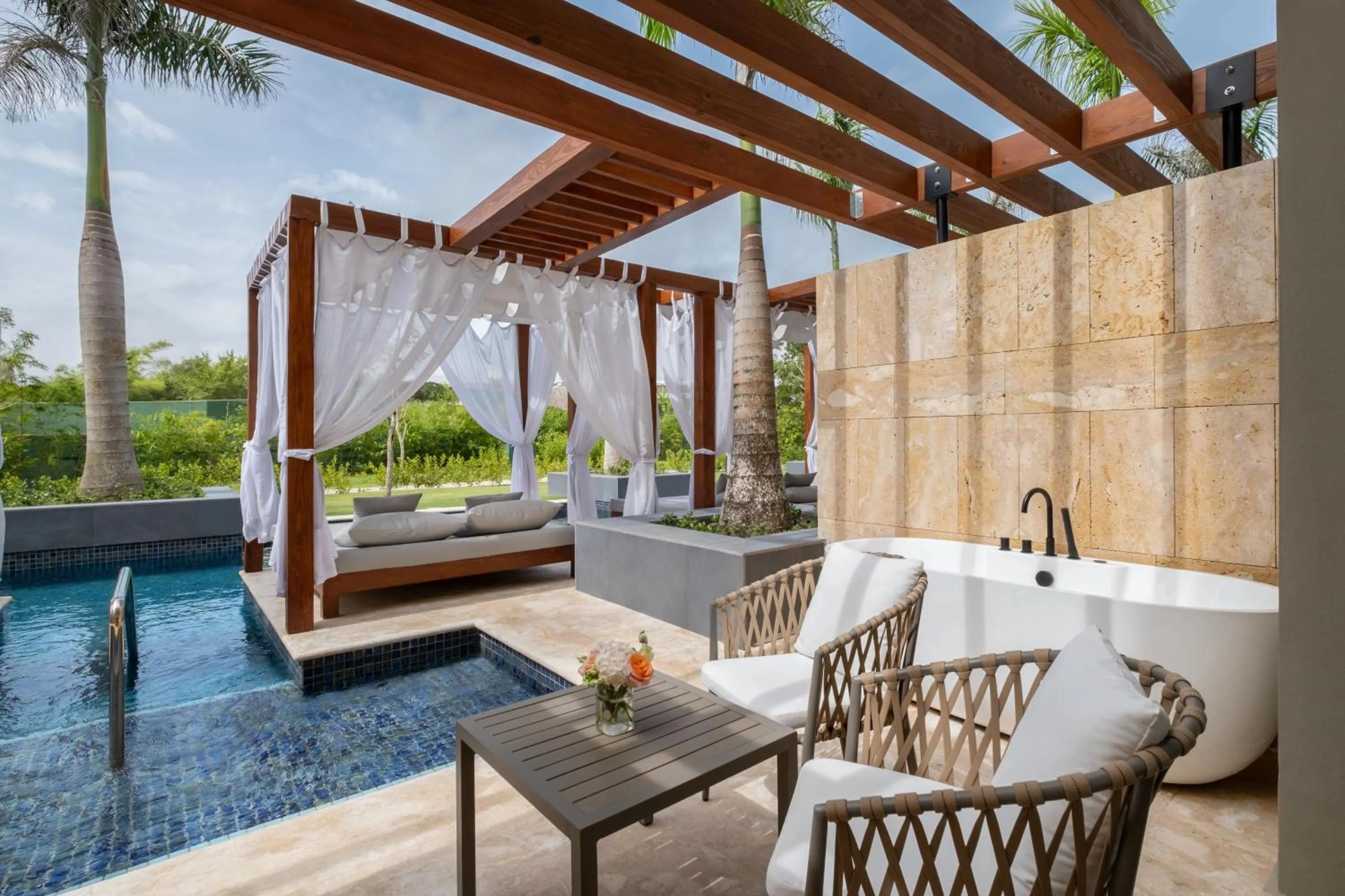Balcony/Terrace in Dreams Royal Beach Punta Cana - All Inclusive
