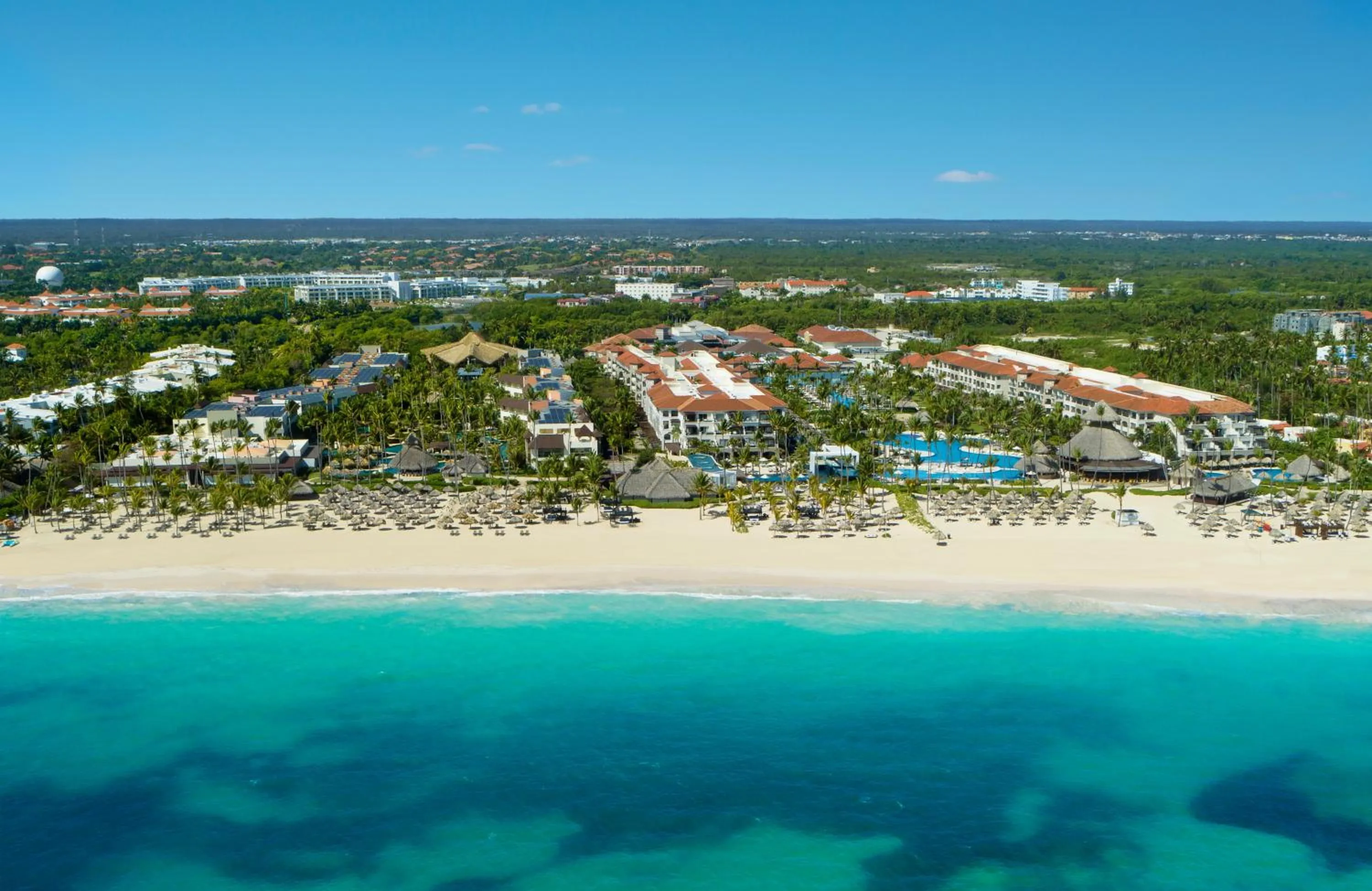 Bird's eye view in Dreams Royal Beach Punta Cana - All Inclusive
