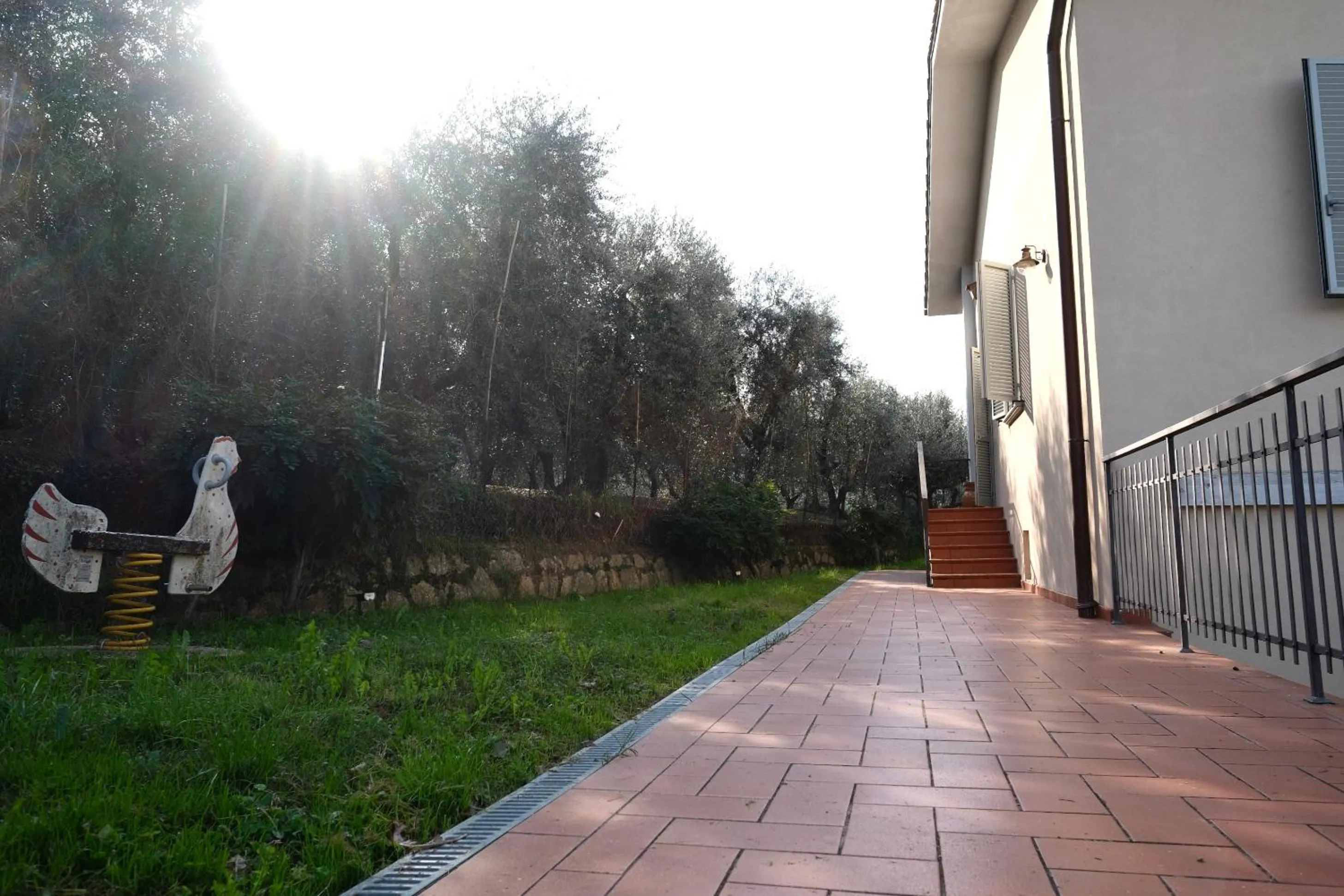 Balcony/Terrace in B&B Orsobigio