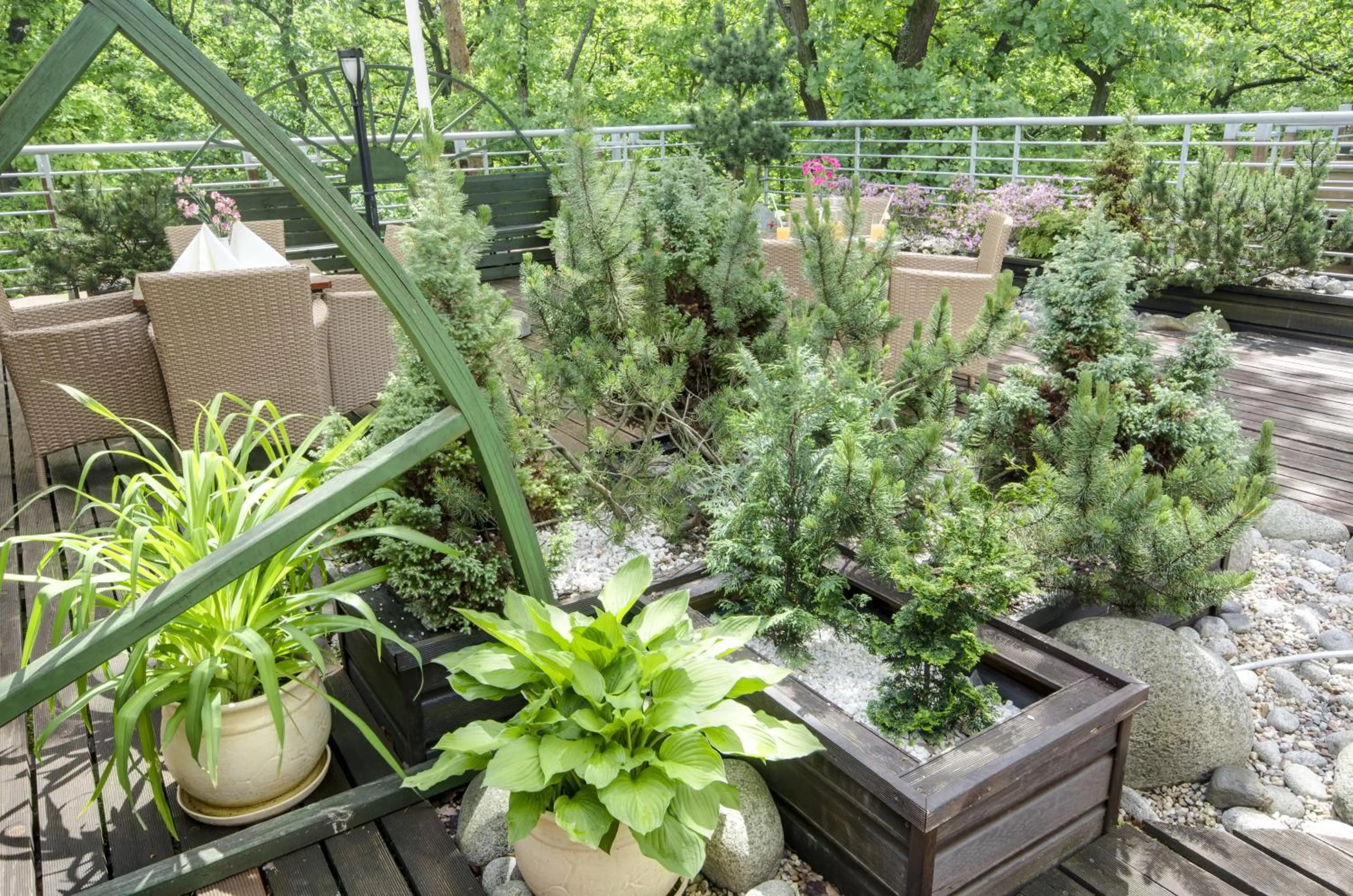 Balcony/Terrace in Hotel Mościcki
