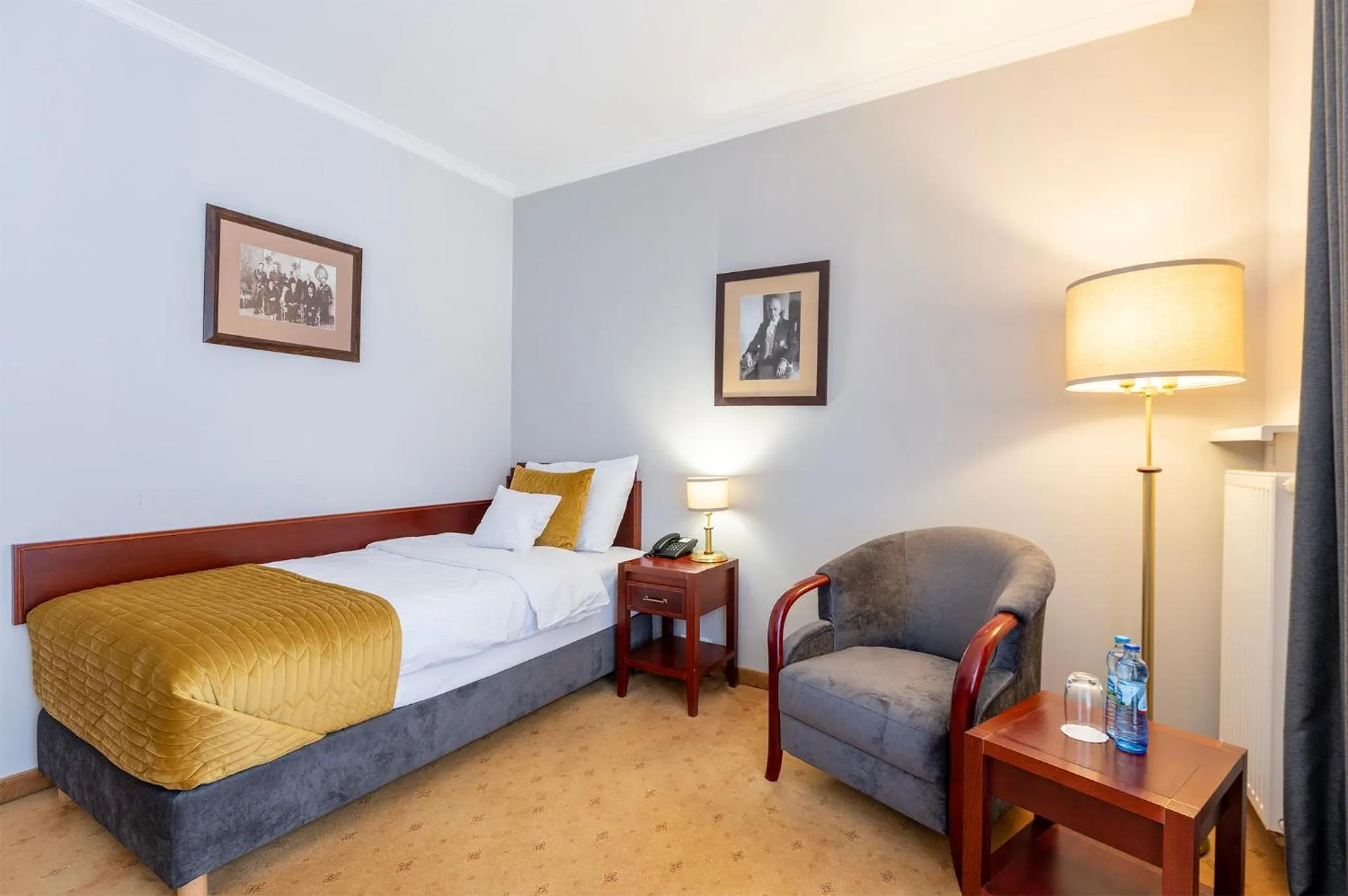 Bed in Hotel Mościcki