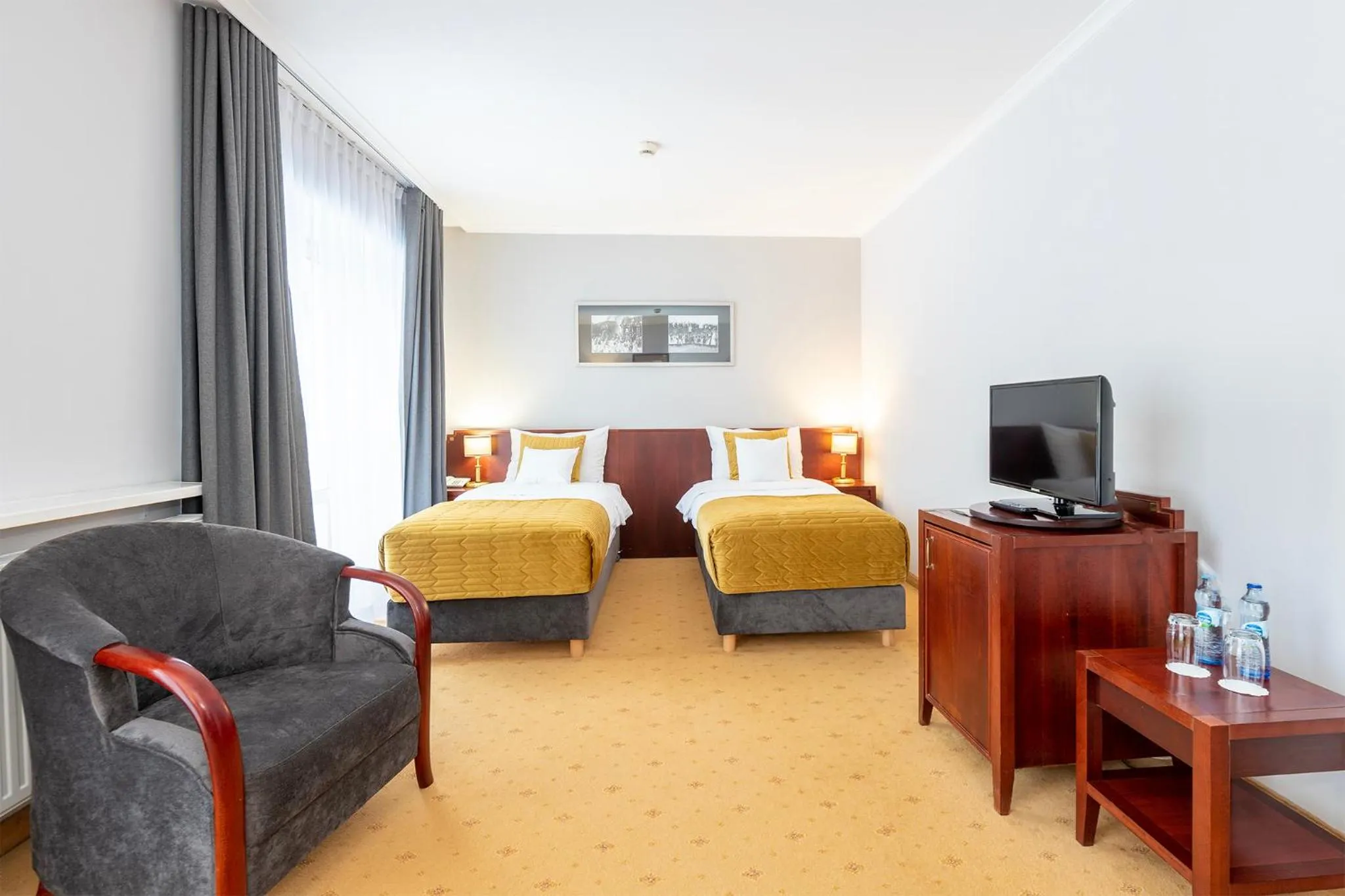 Photo of the whole room, Bed in Hotel Mościcki