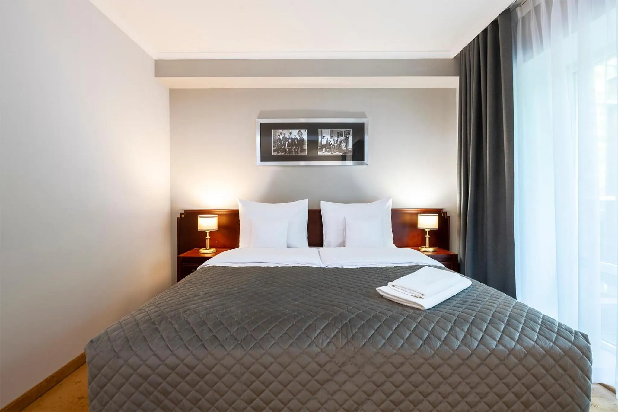 Bed in Hotel Mościcki