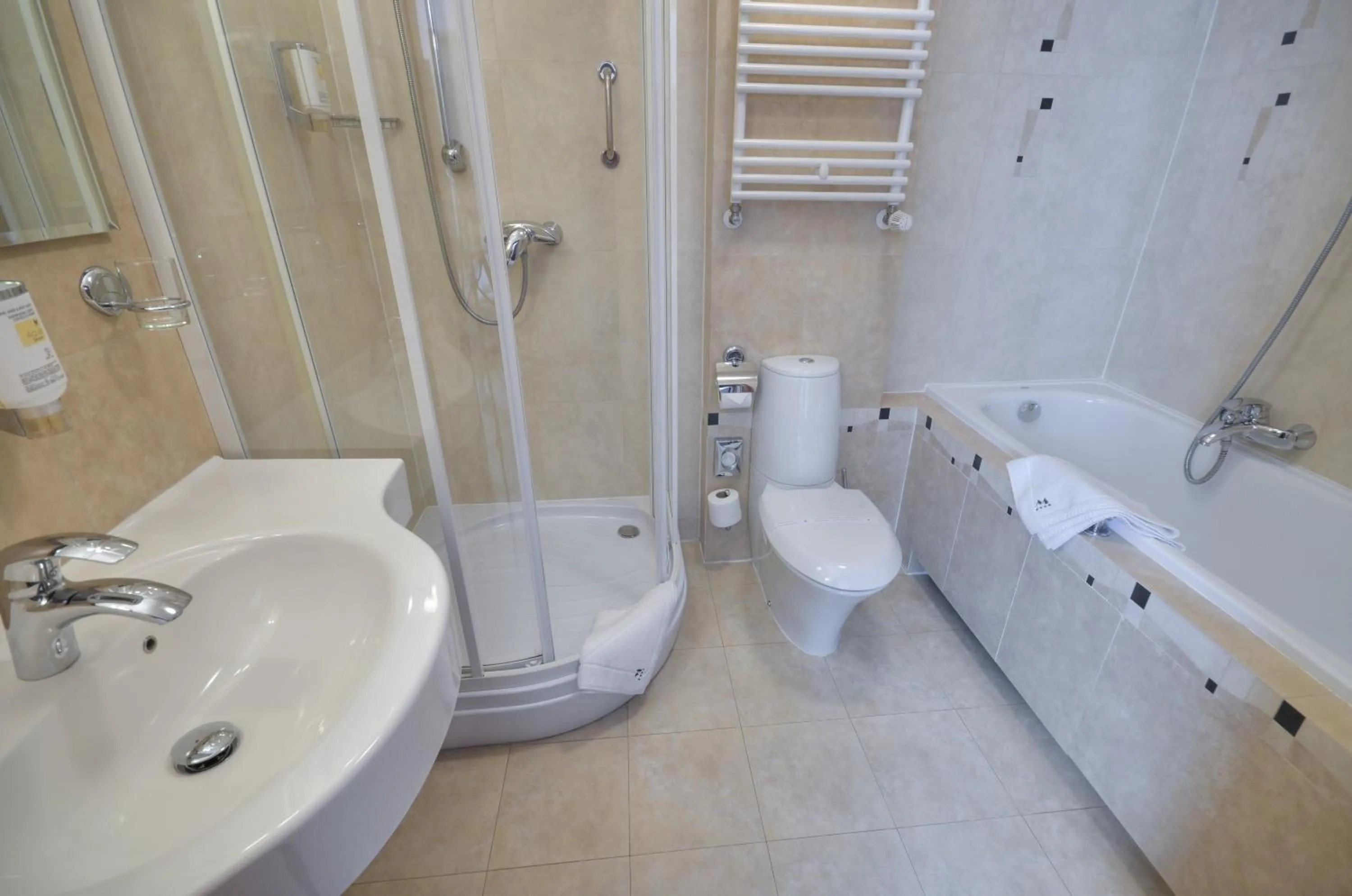 Toilet in Hotel Mościcki