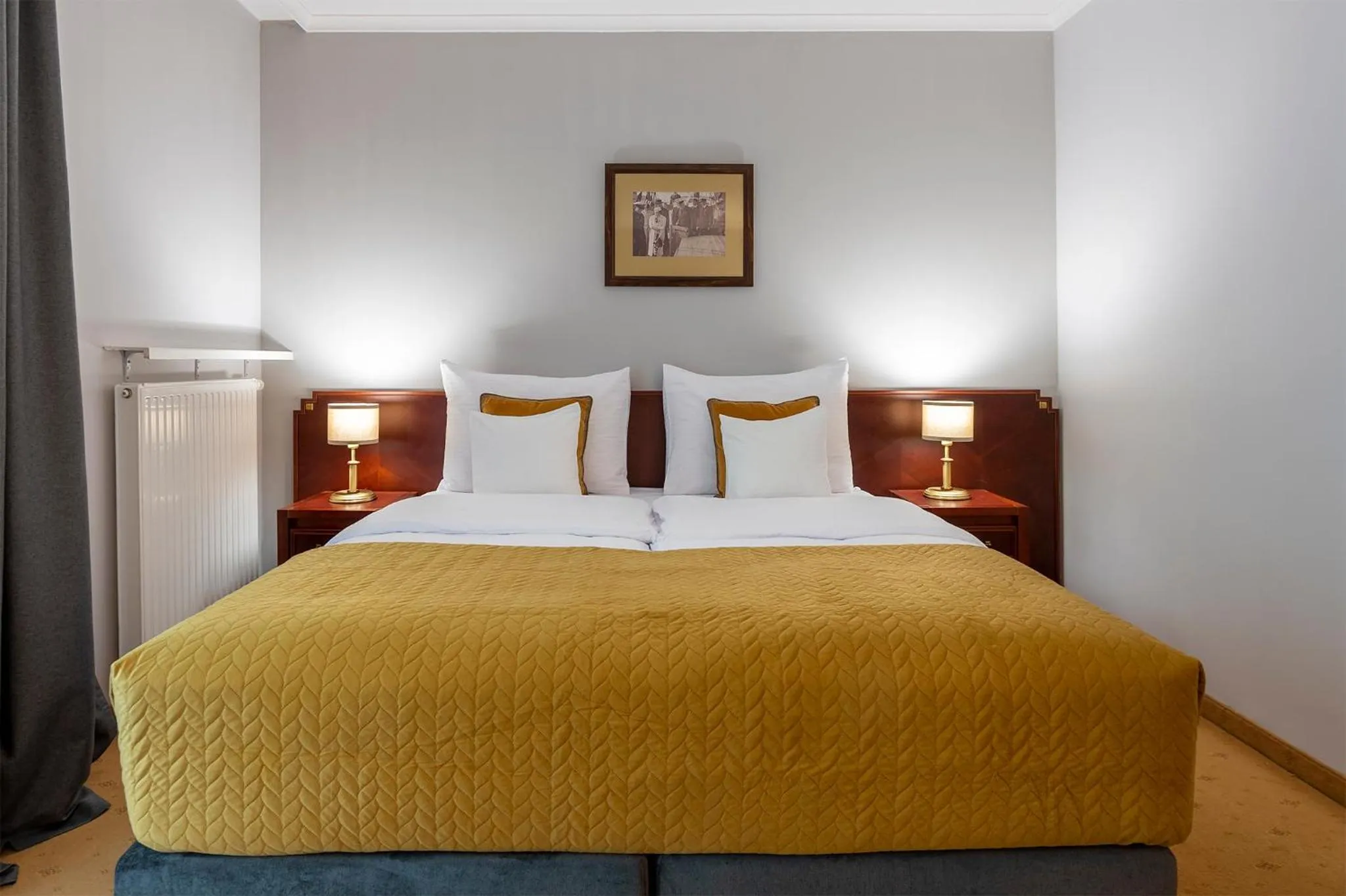 Bed in Hotel Mościcki