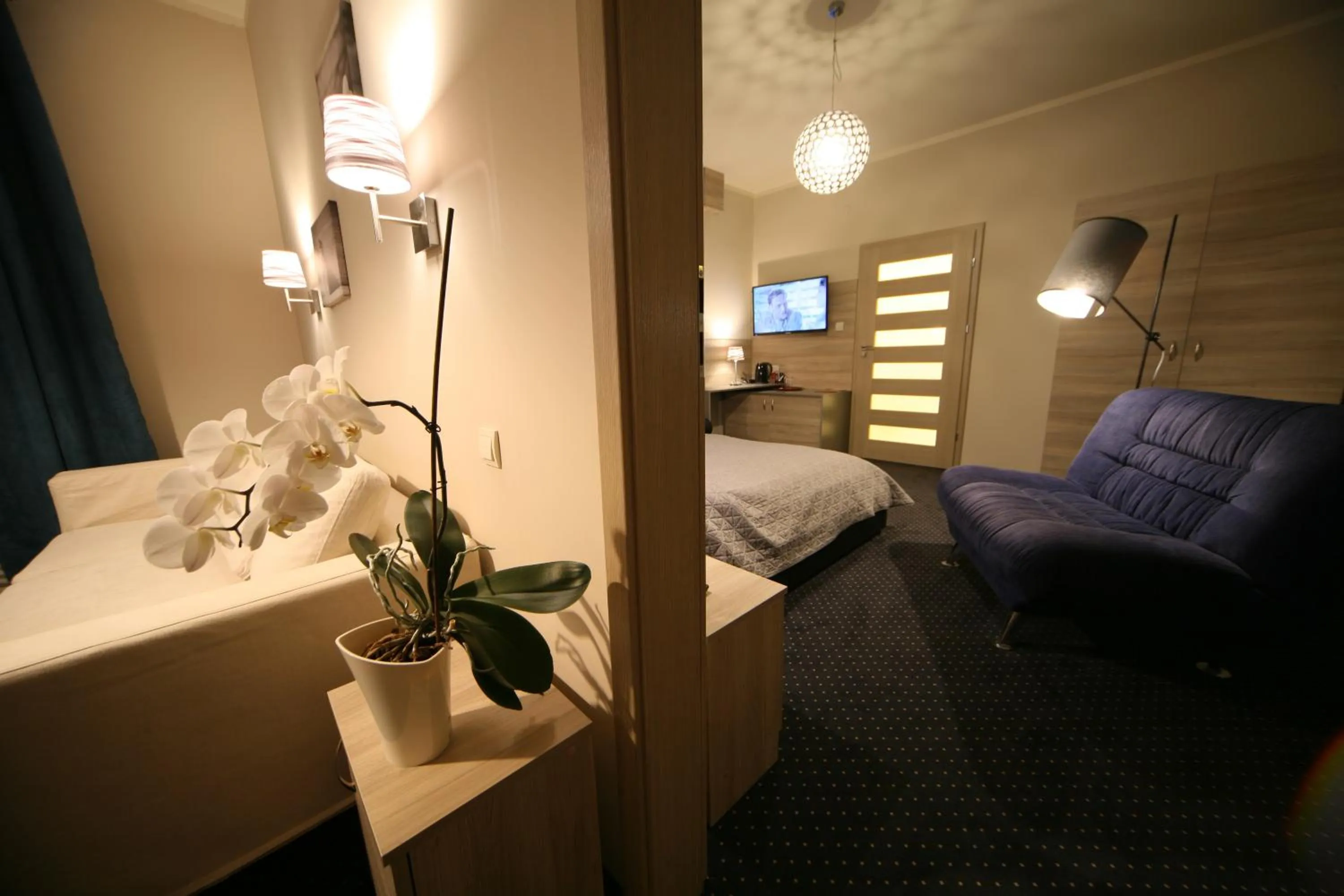 Bed in Hotel Seven 7