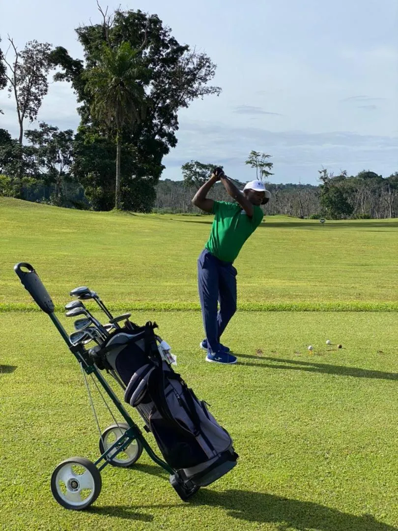 Golfcourse in Grand Hotel Djibloho