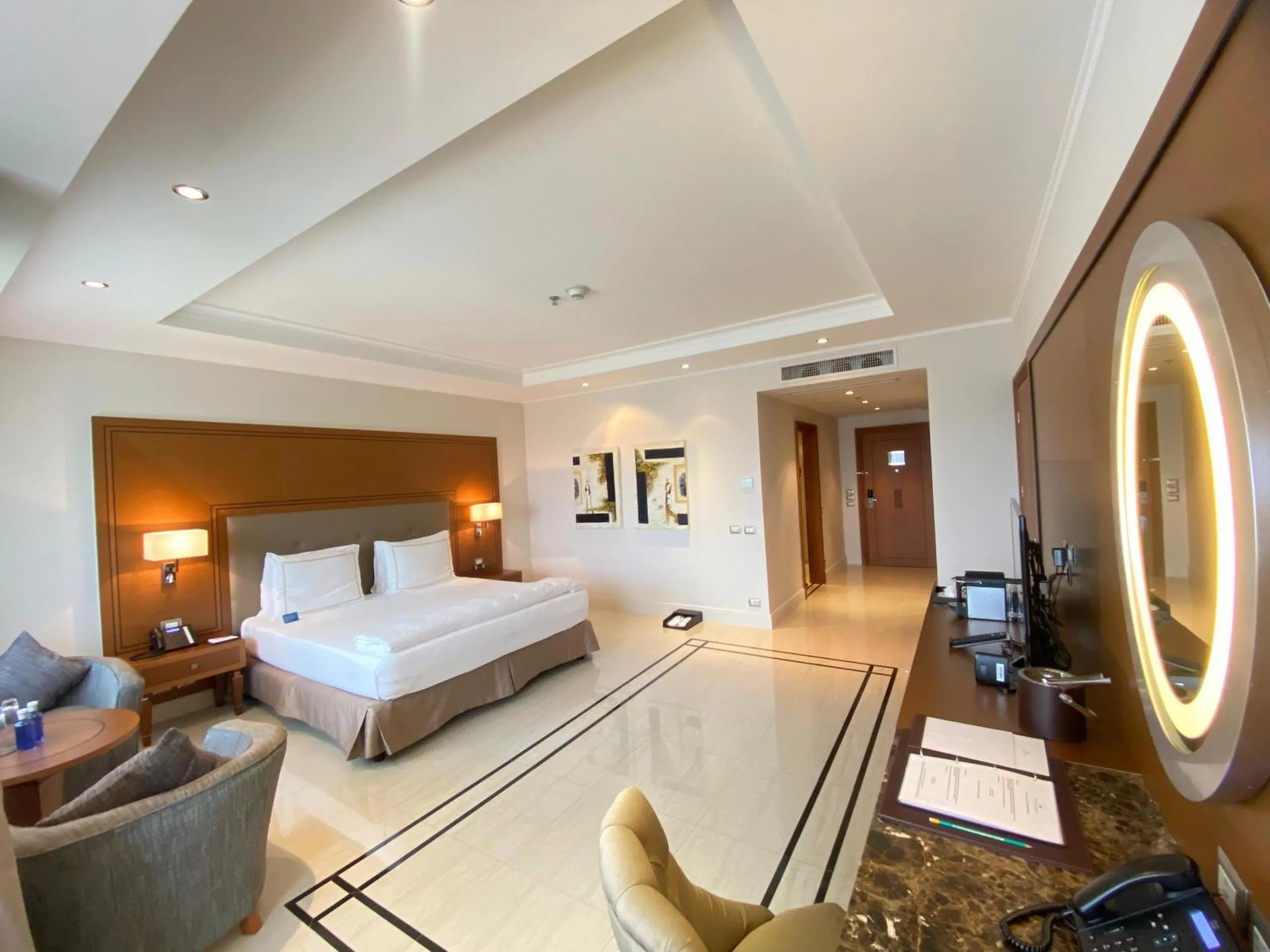 Photo of the whole room, Bed in Grand Hotel Djibloho