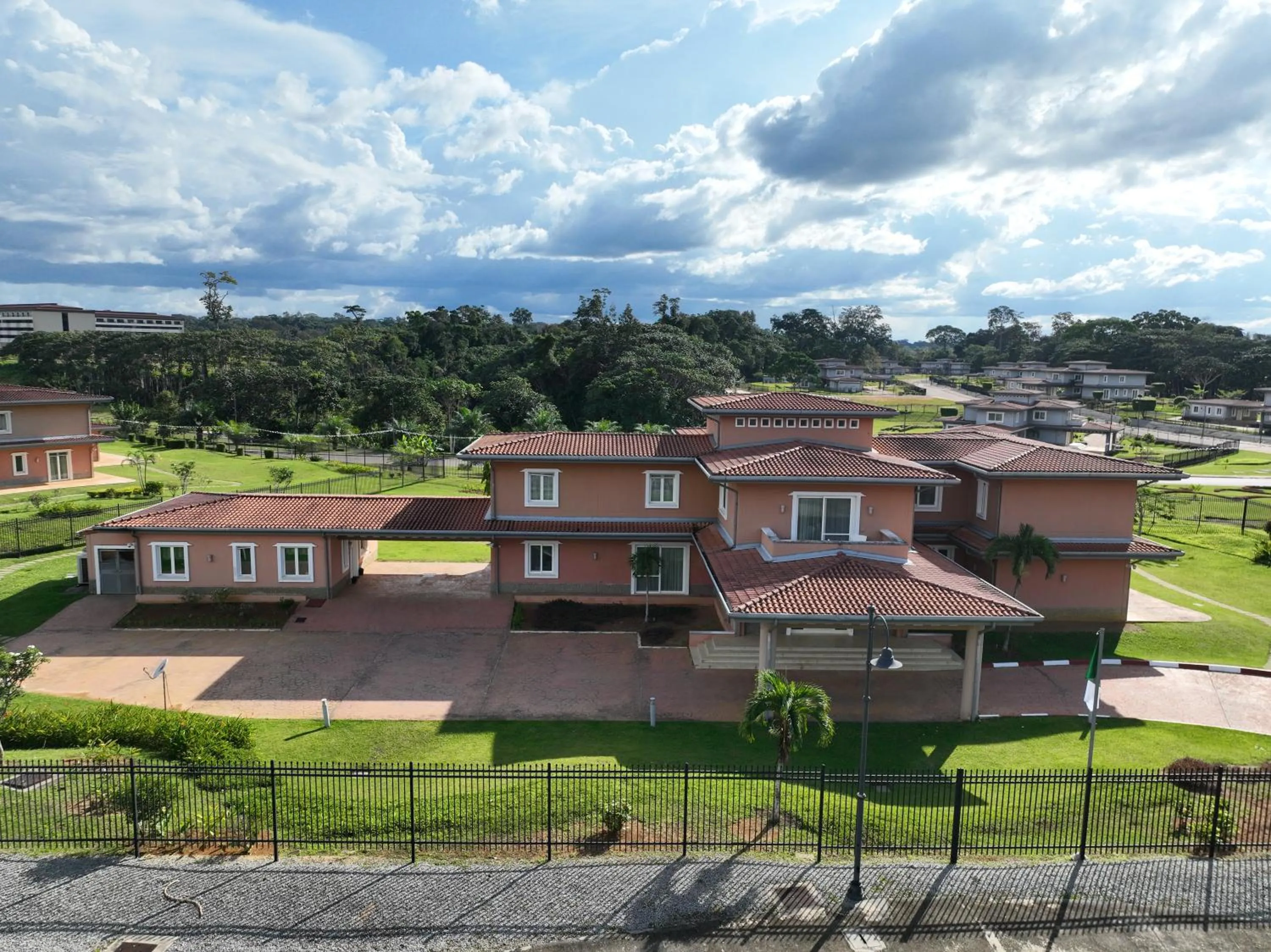 Natural landscape in Grand Hotel Djibloho