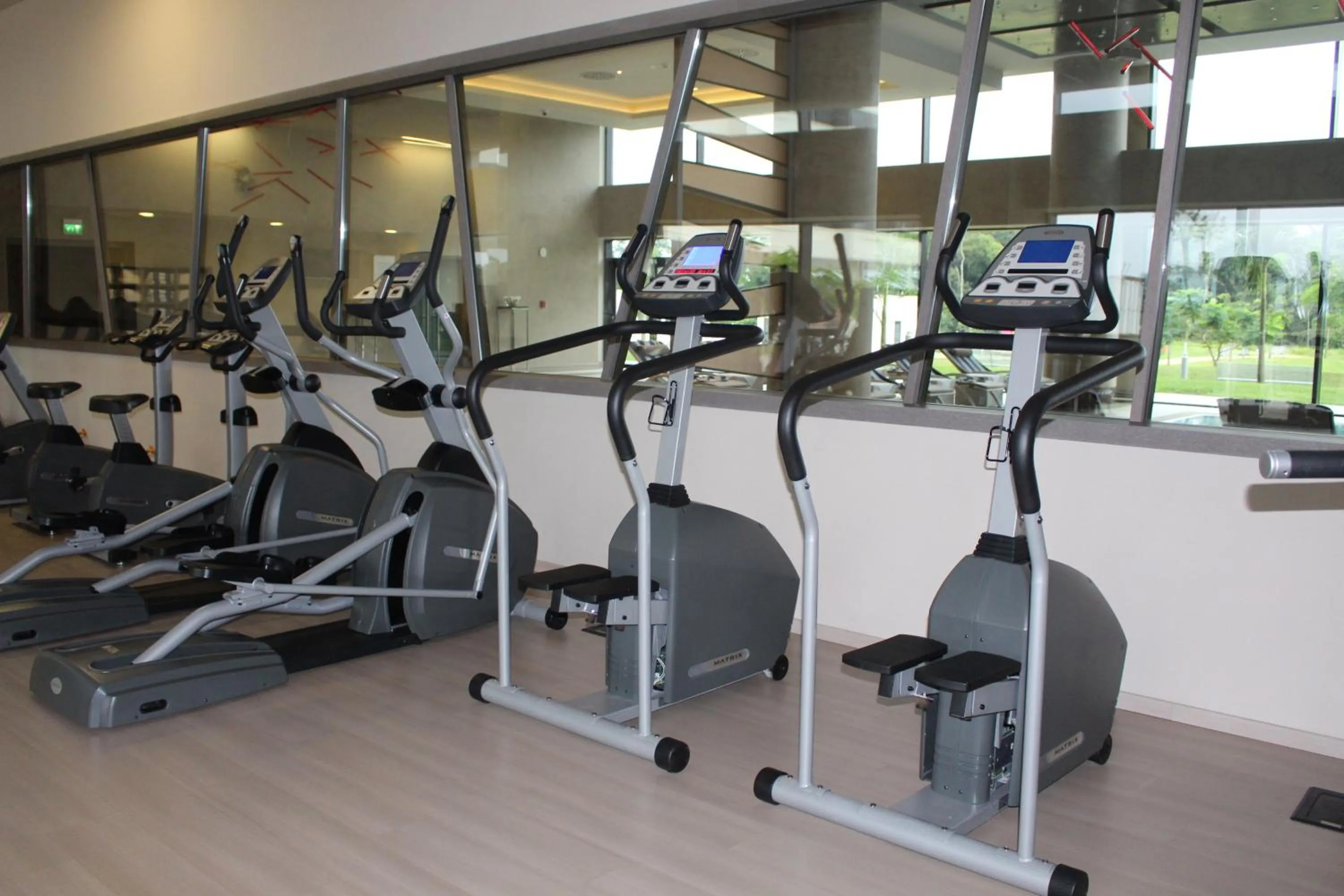 Fitness centre/facilities in Grand Hotel Djibloho