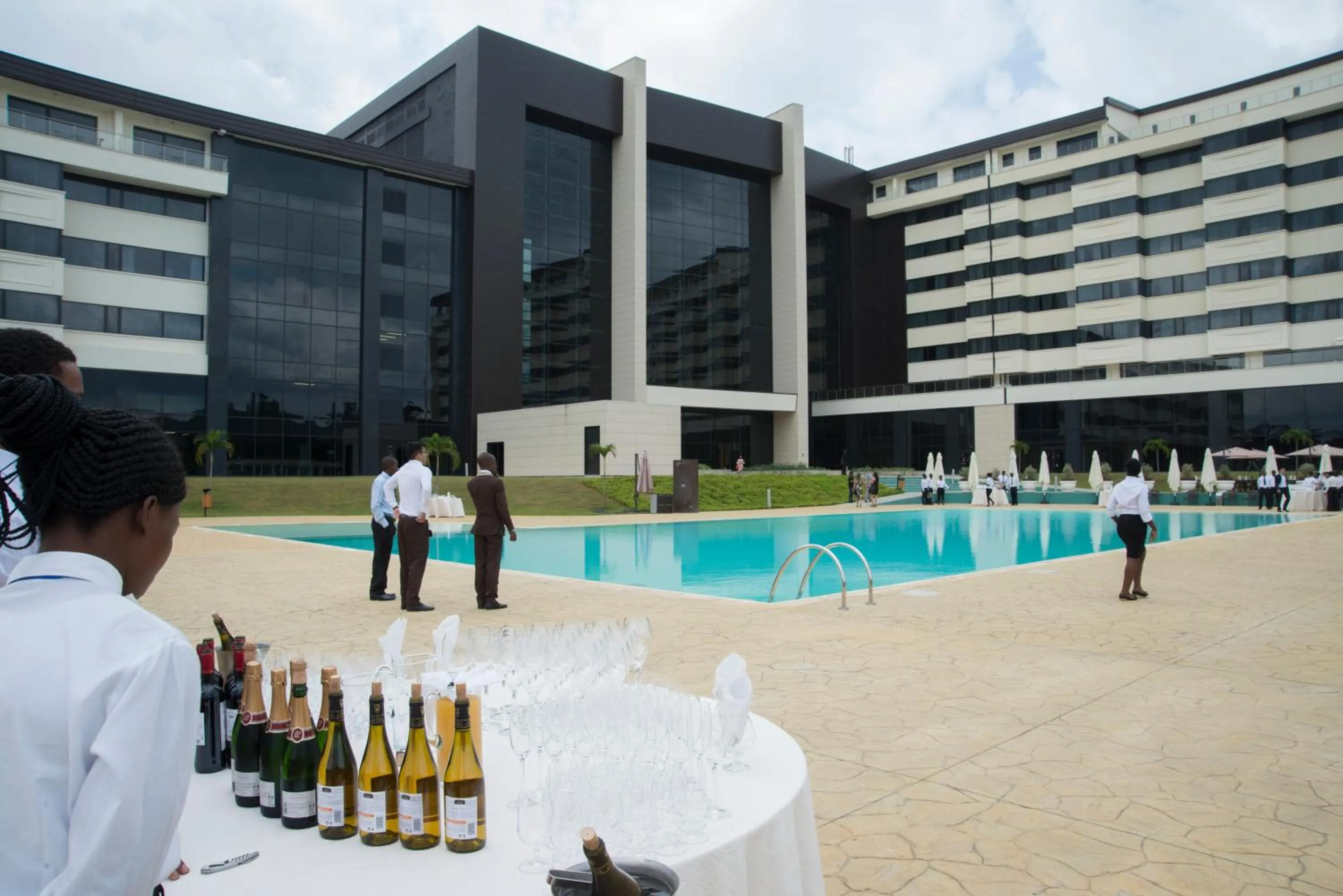 Food and drinks in Grand Hotel Djibloho