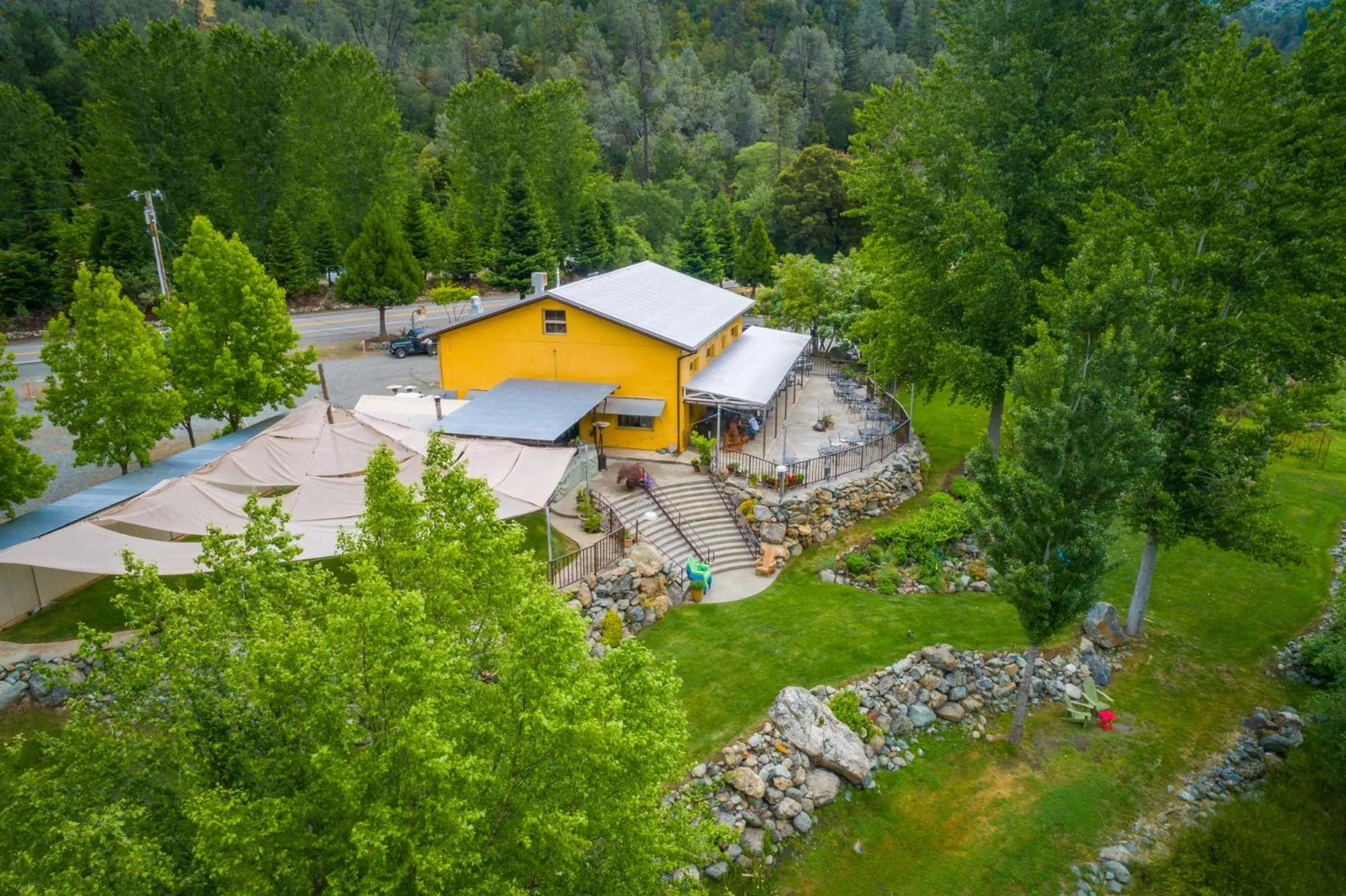 Patio in Strawhouse Resorts