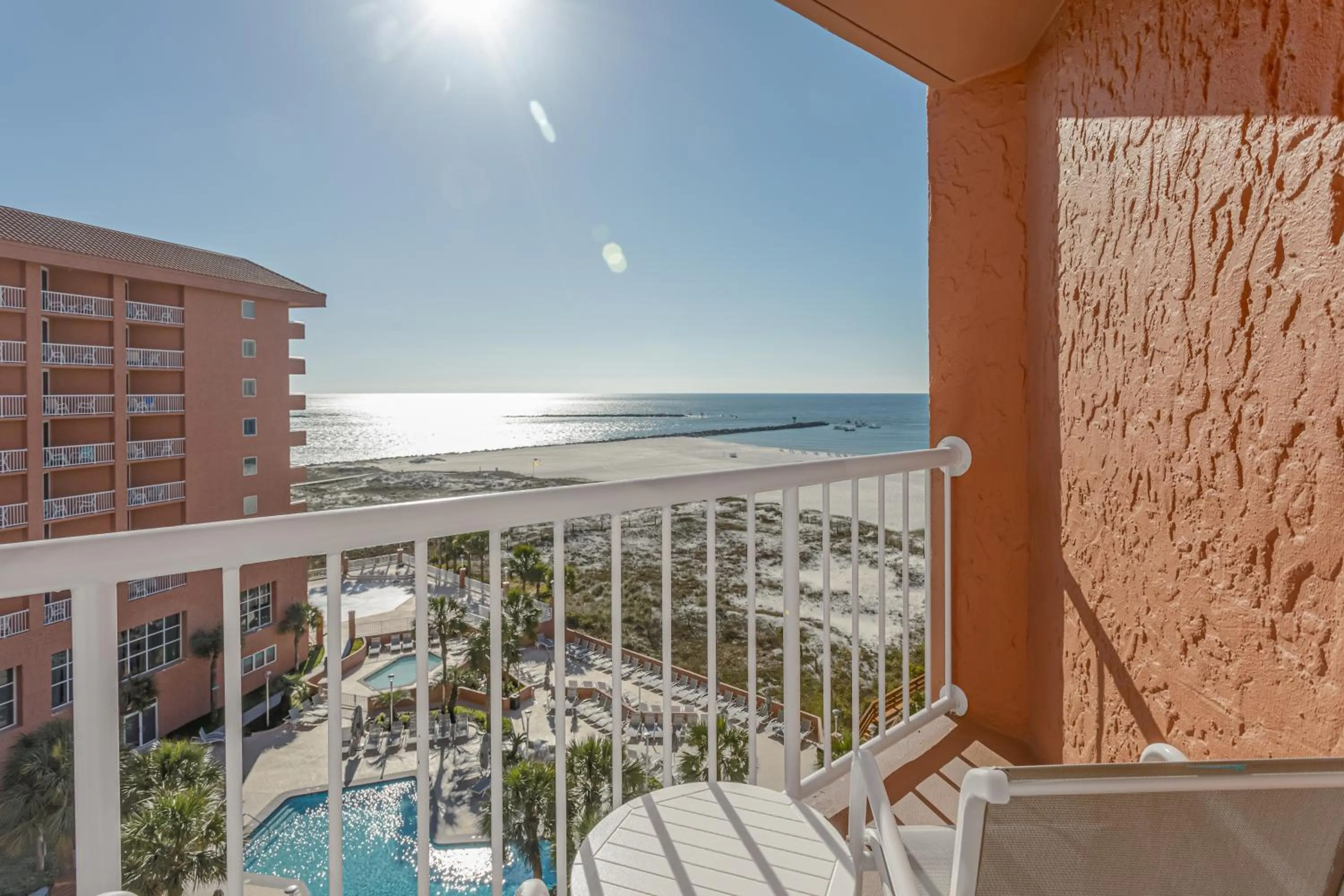 Sea view in Perdido Beach Resort
