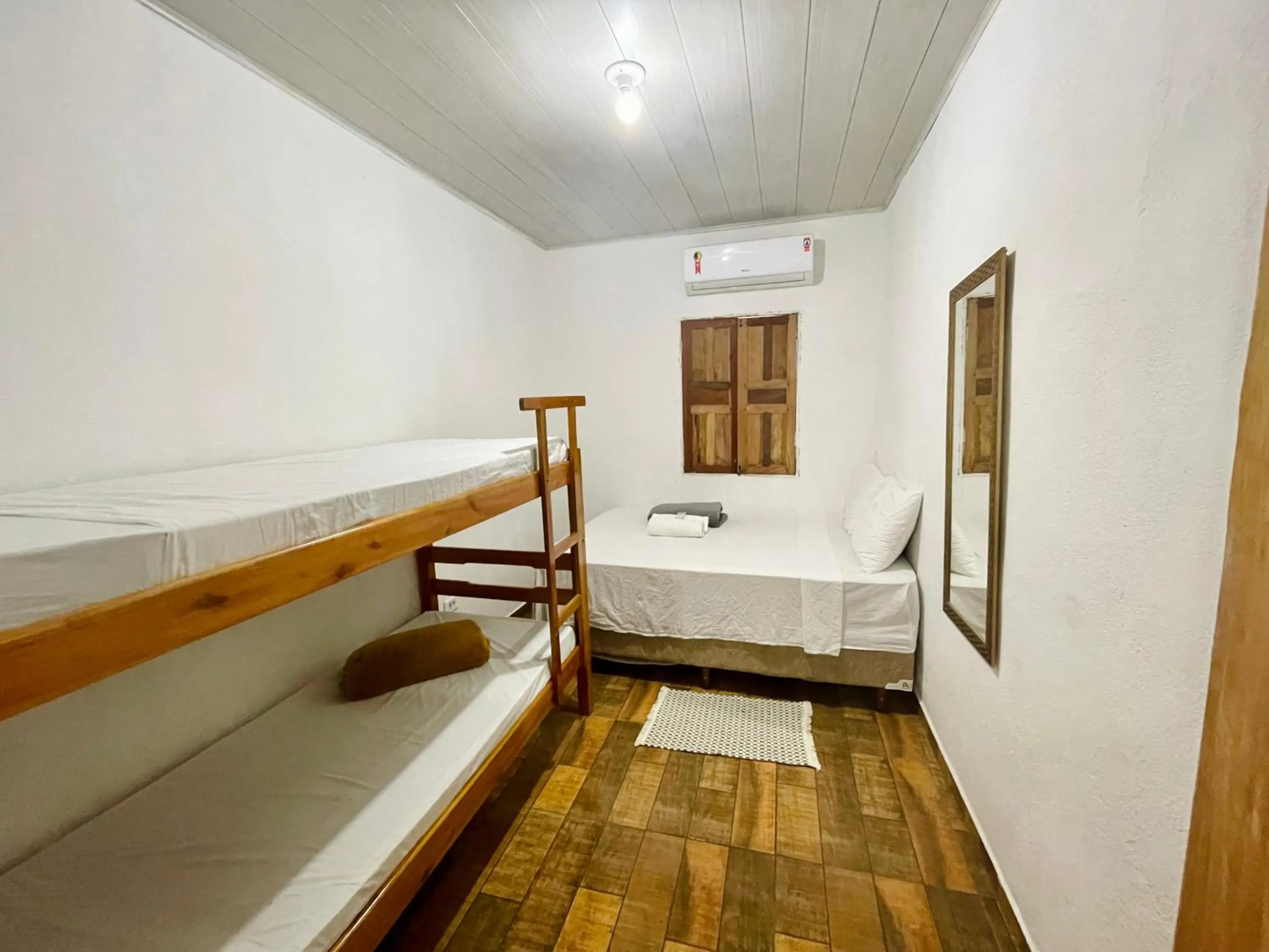 Bedroom, Bed in Pousada Aquarela