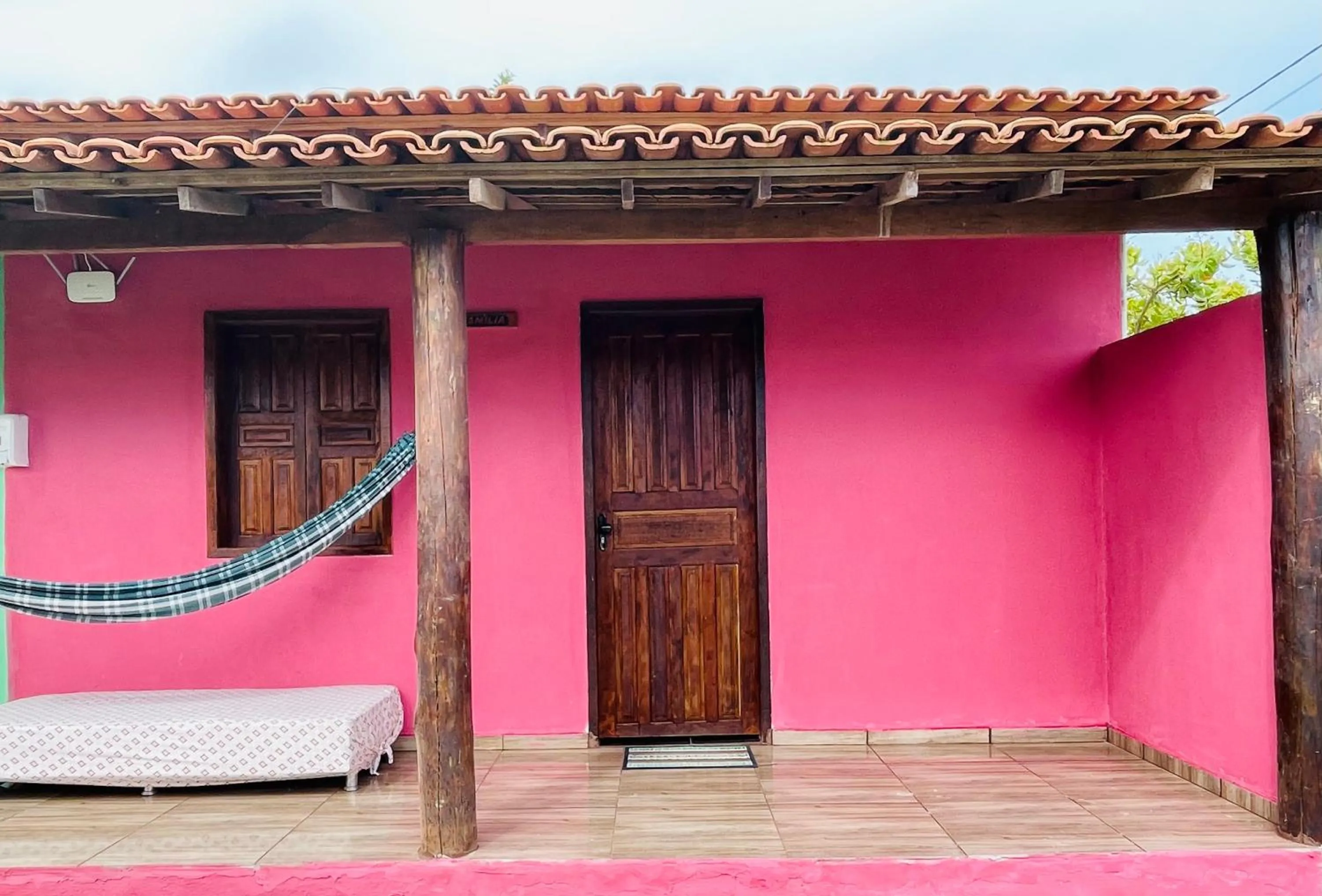 Patio in Pousada Aquarela
