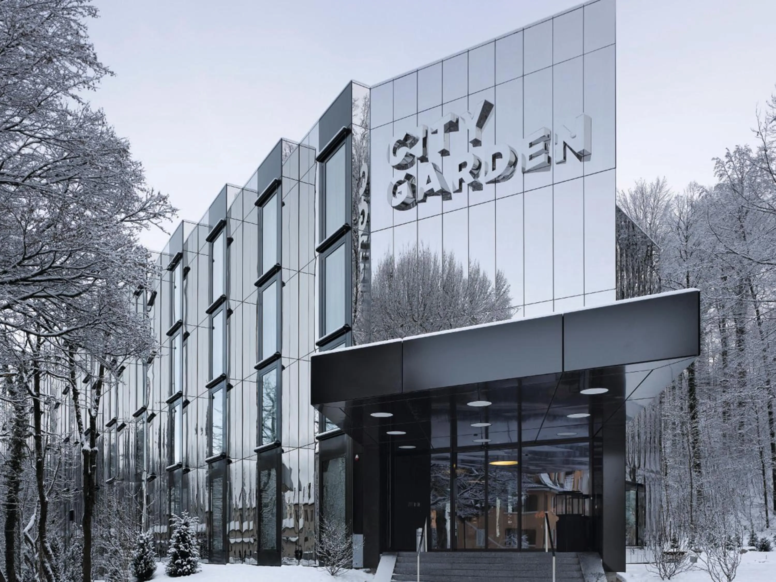 Property building in City Garden Hotel