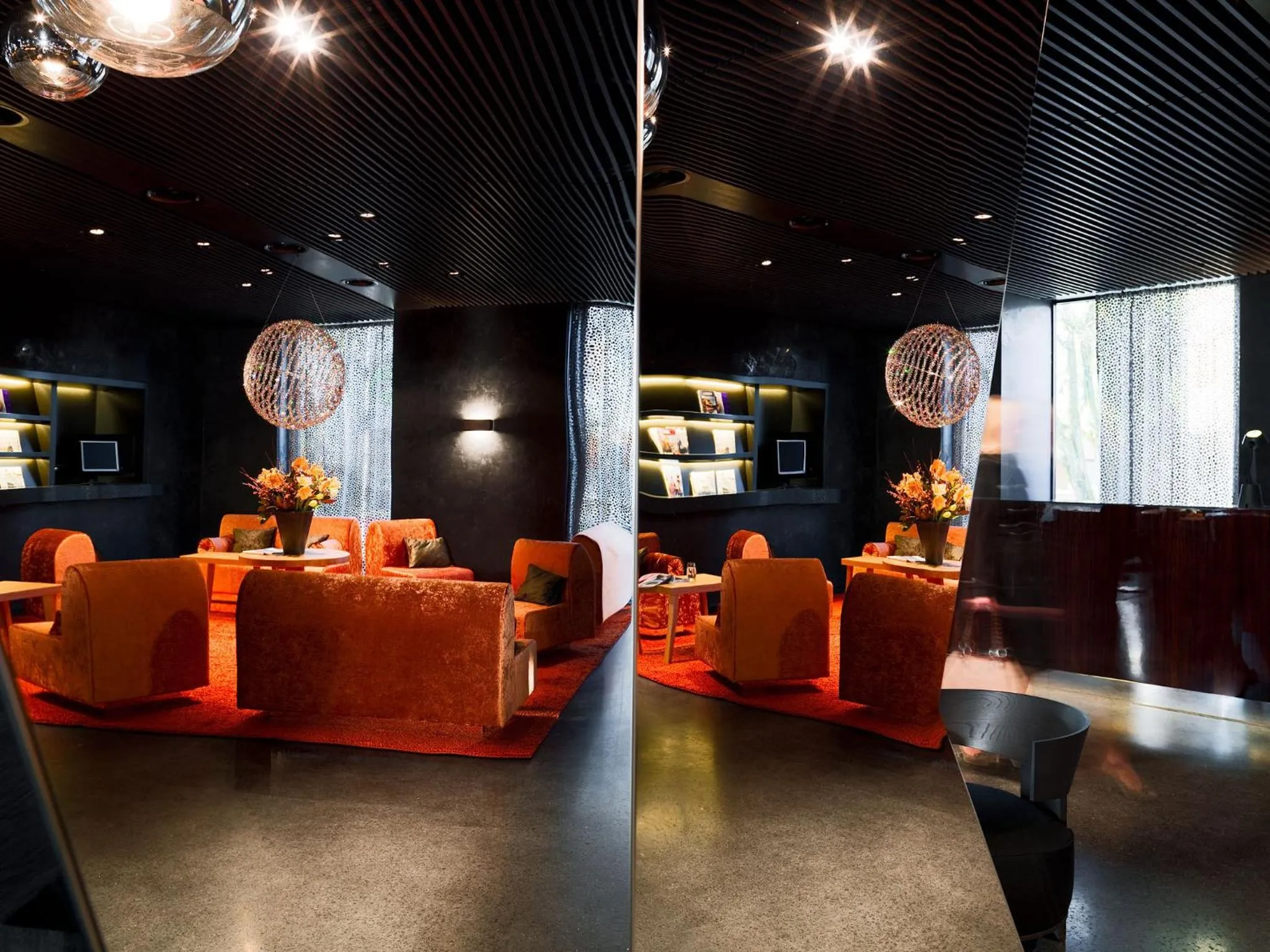 Communal lounge/ TV room in City Garden Hotel