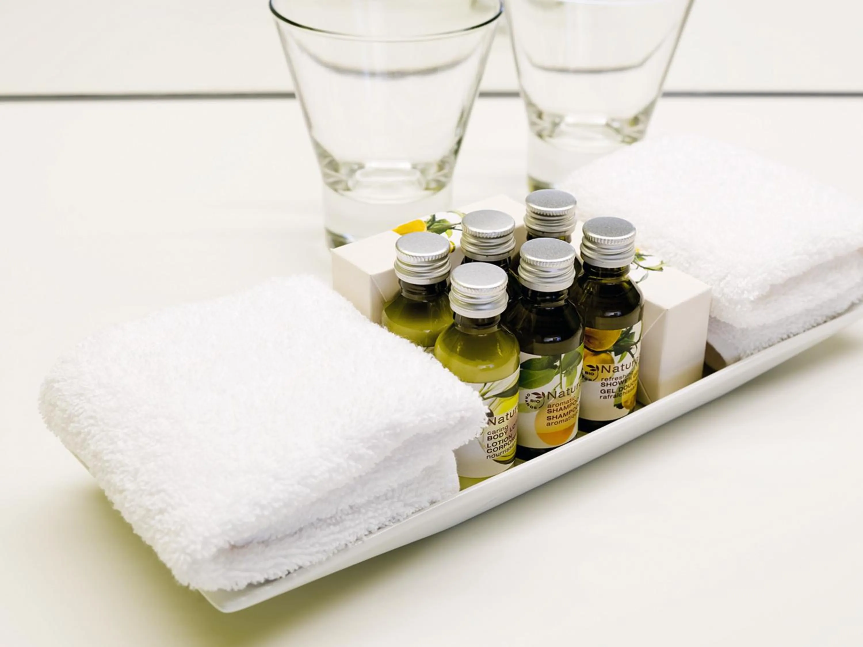 towels in City Garden Hotel