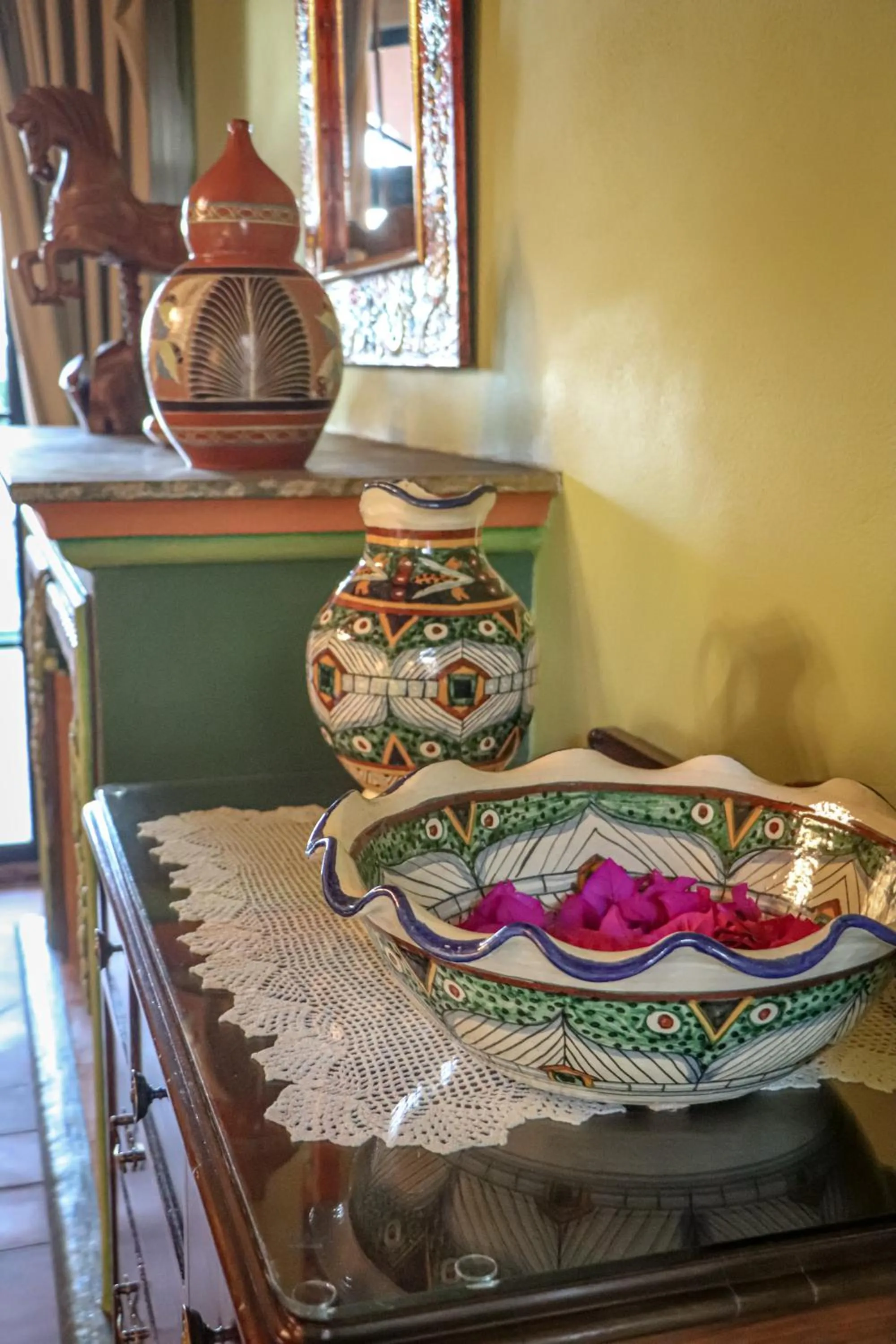 Decorative detail in Casa Don Pascual Hotel Boutique Sweet Home