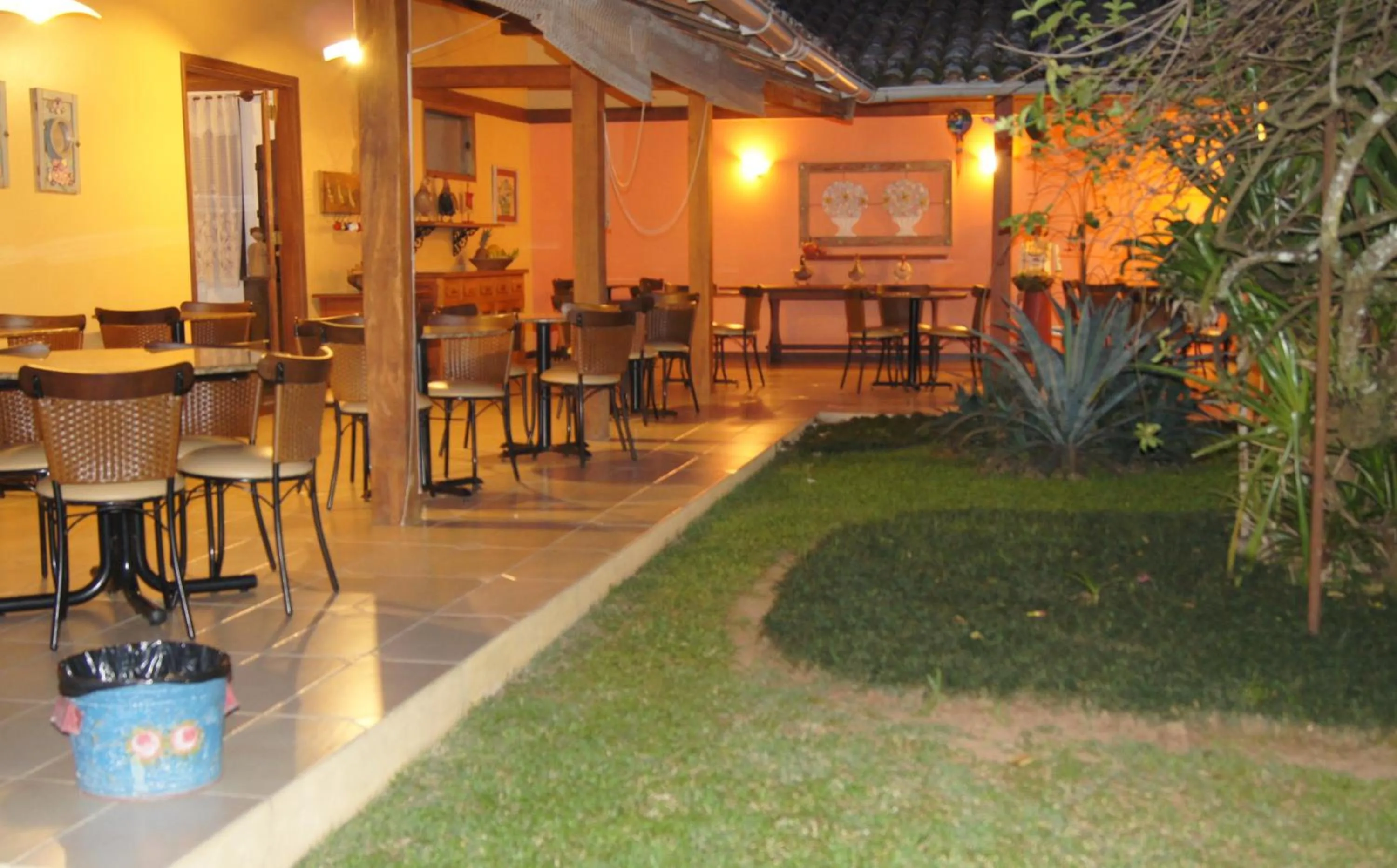 Dining area in Pousada Paisagem