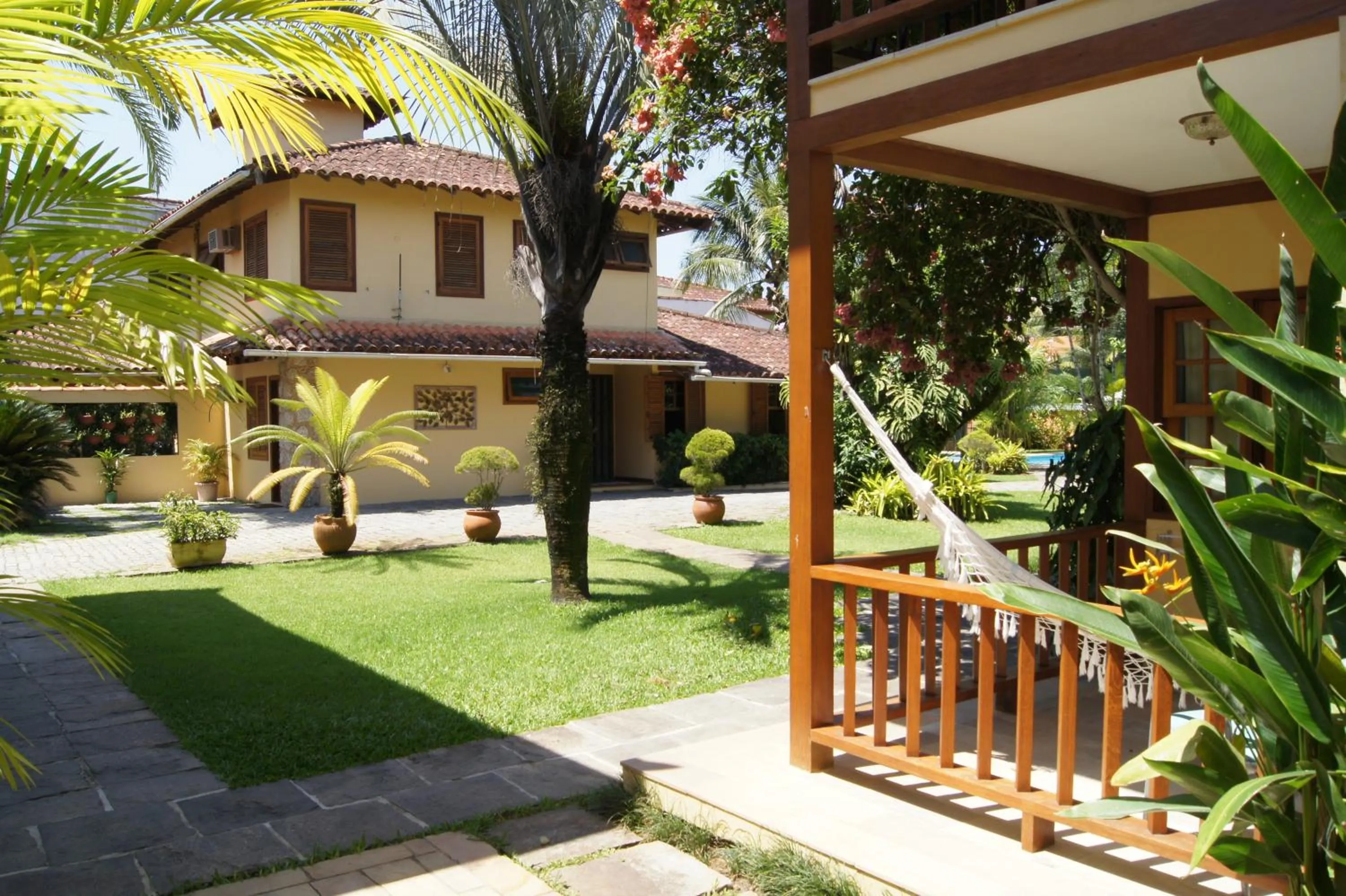 Patio in Pousada Paisagem