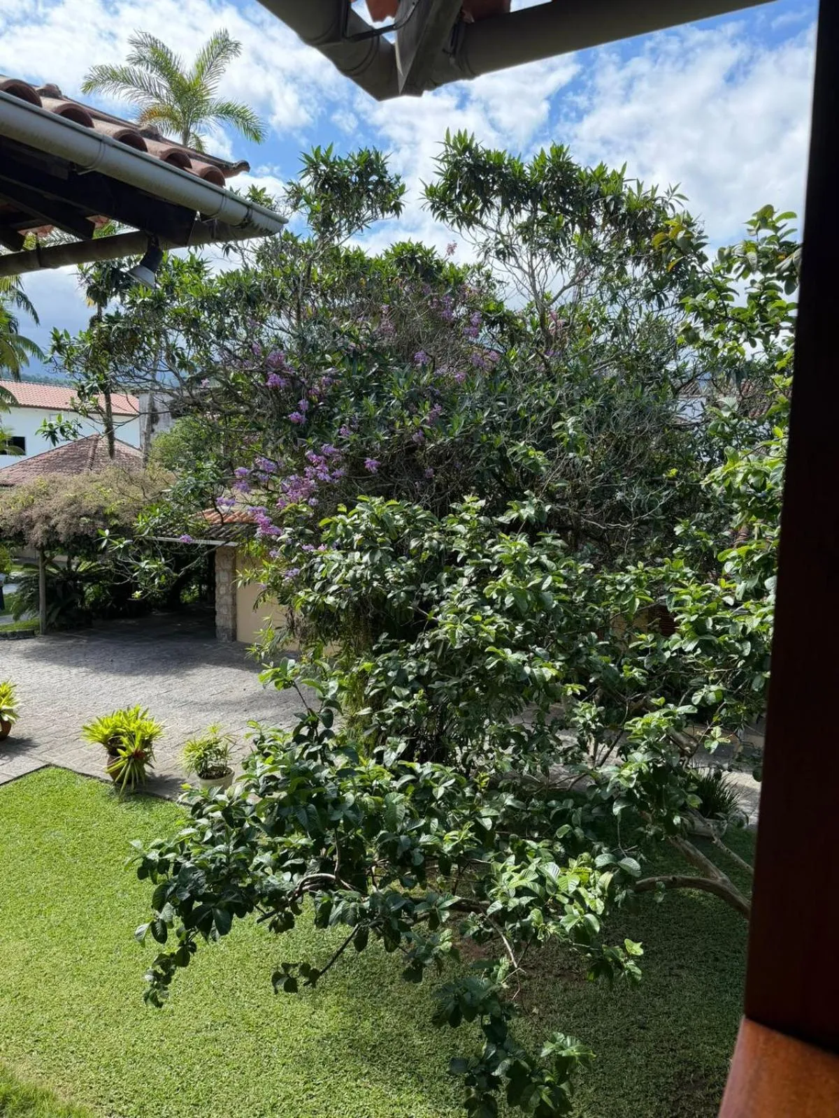 Garden view in Pousada Paisagem