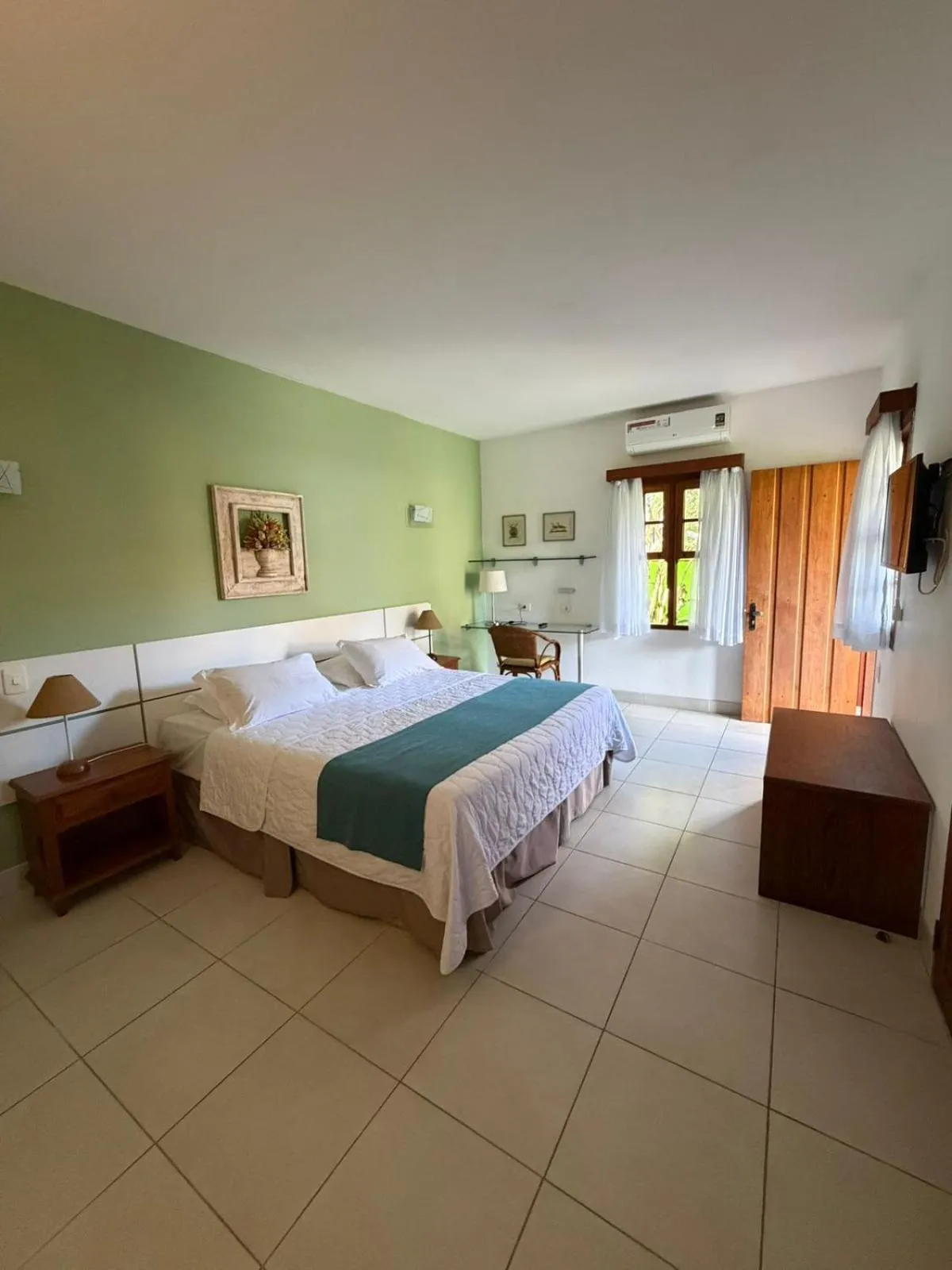 Bed in Pousada Paisagem