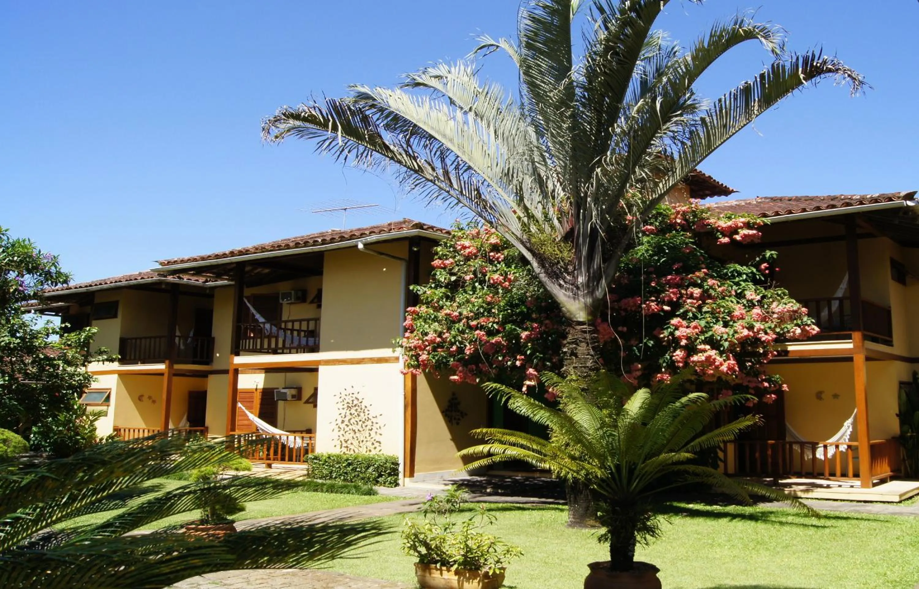 Garden view in Pousada Paisagem