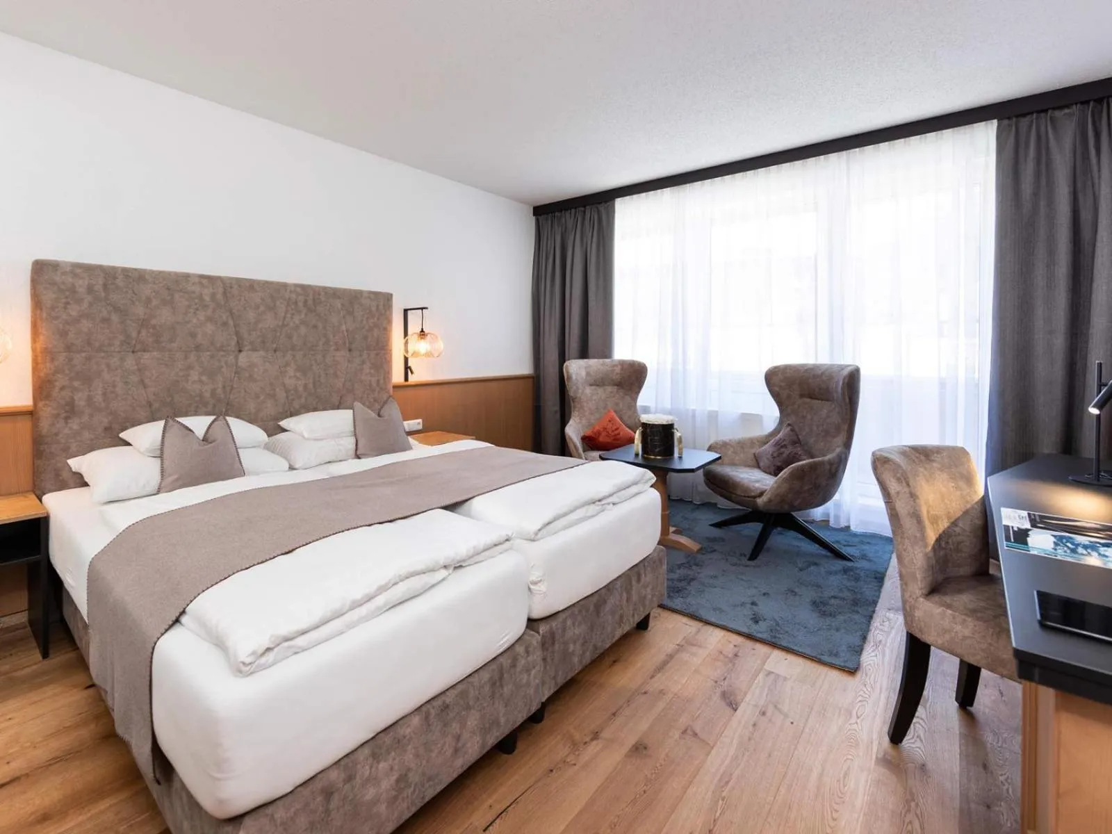 Photo of the whole room, Bed in Seiblishof Superior Hotel Ischgl